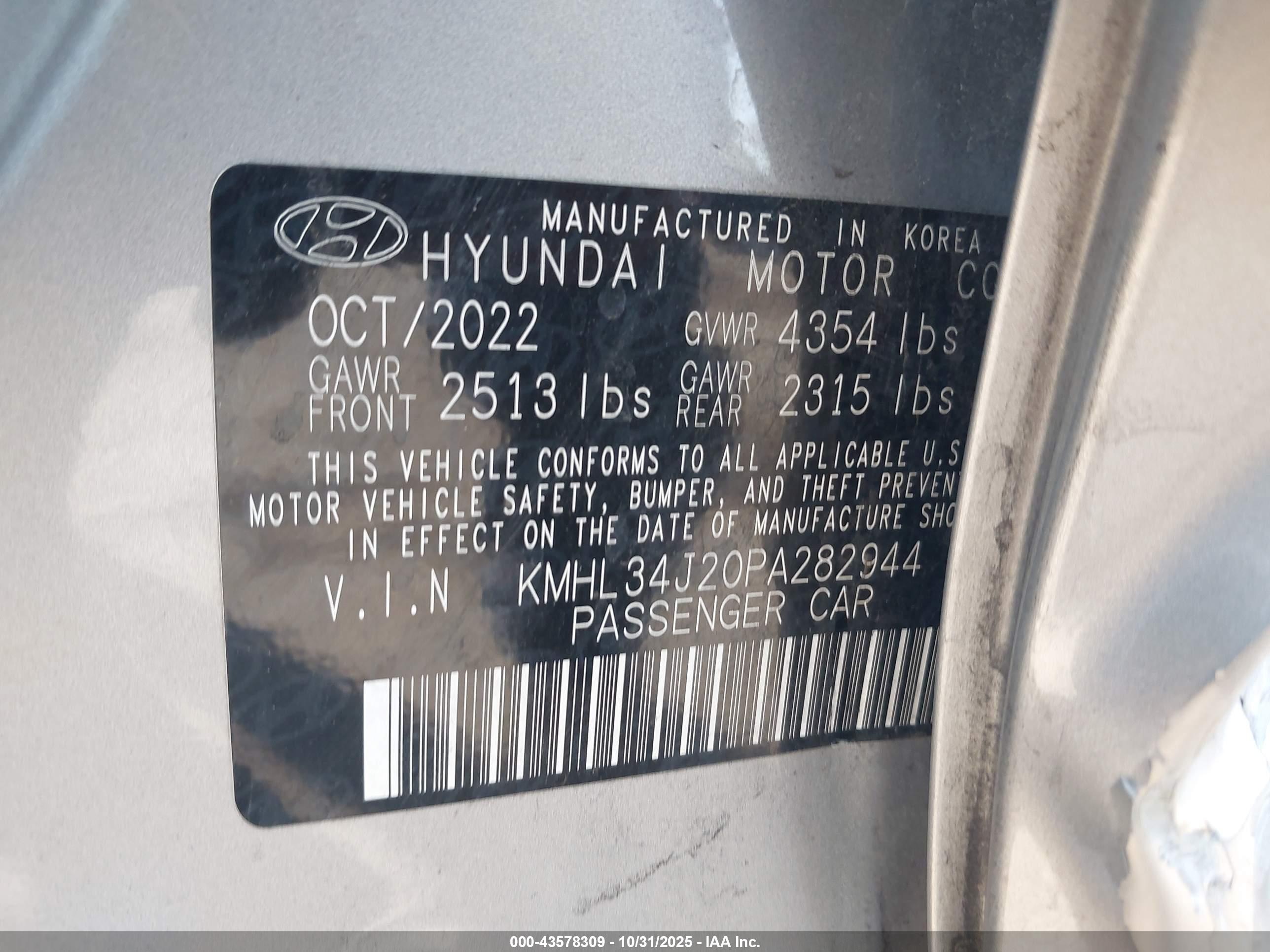 HYUNDAI SONATA image 9