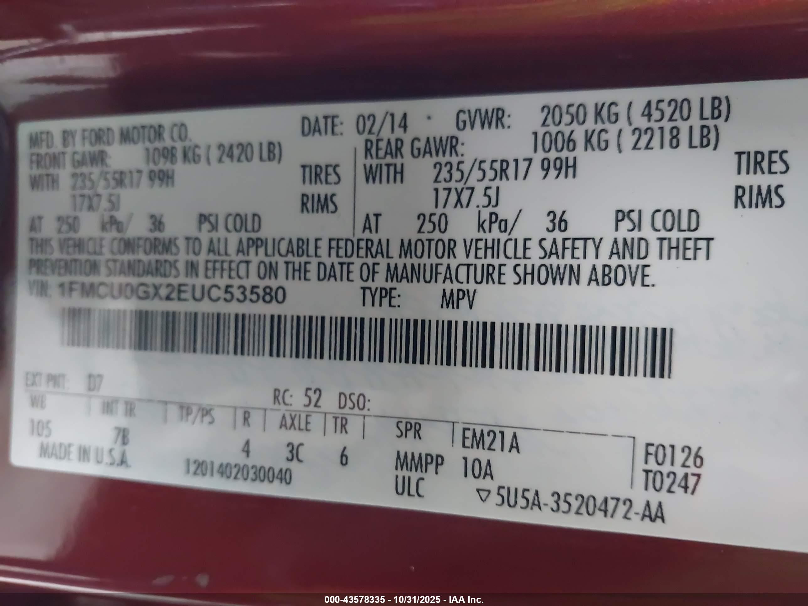 FORD ESCAPE image 9
