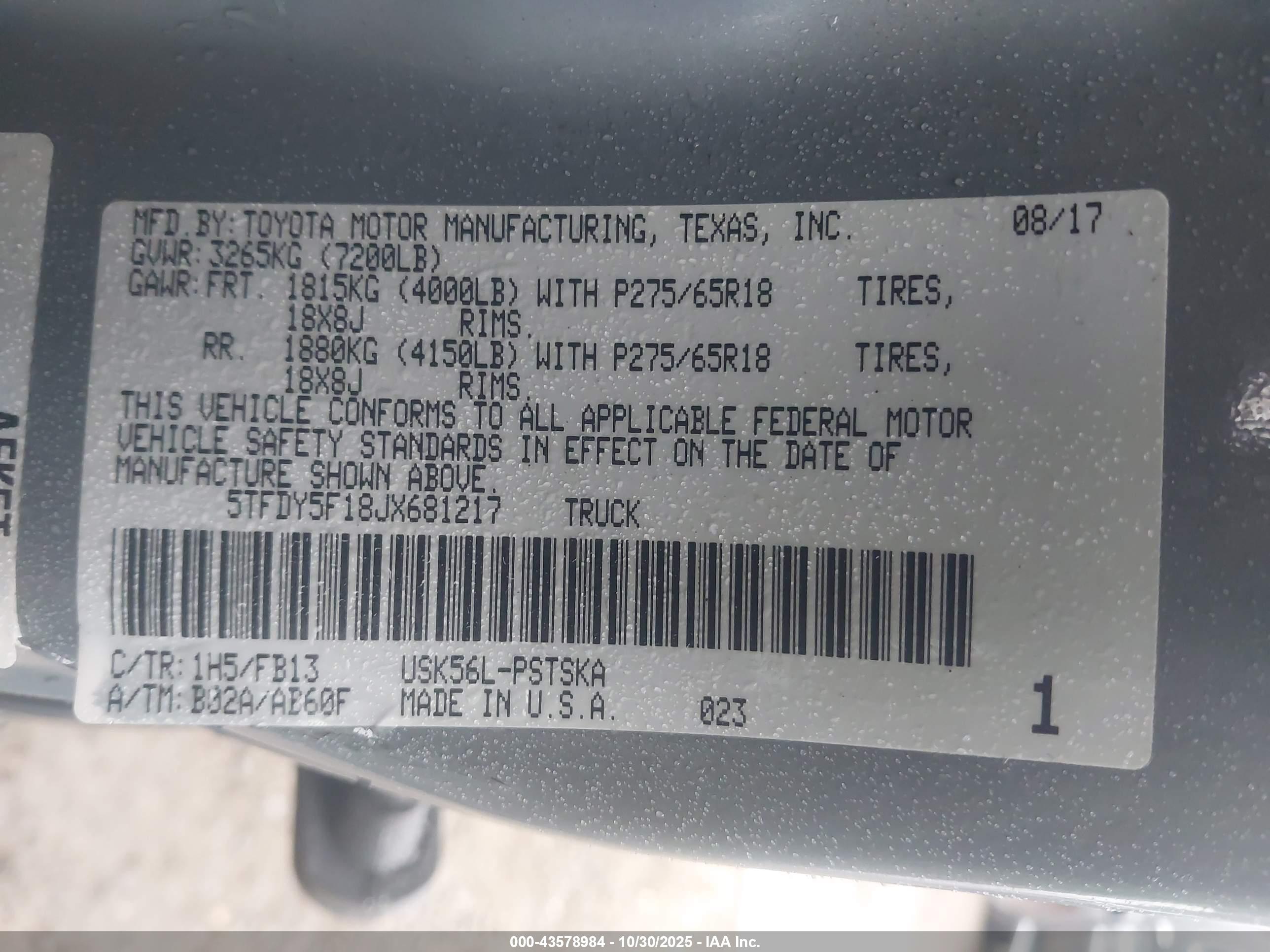 TOYOTA TUNDRA image 9