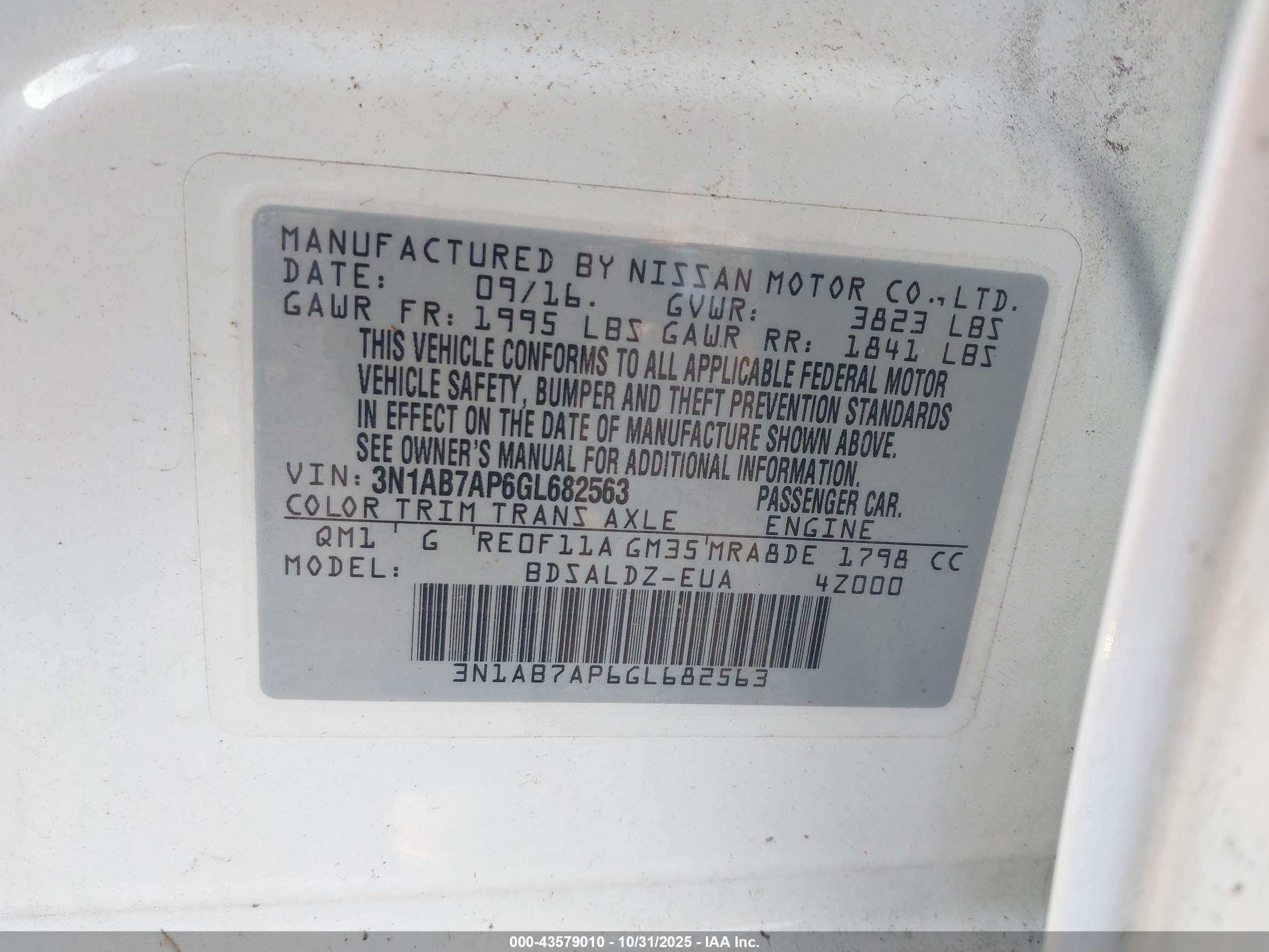 NISSAN SENTRA image 9