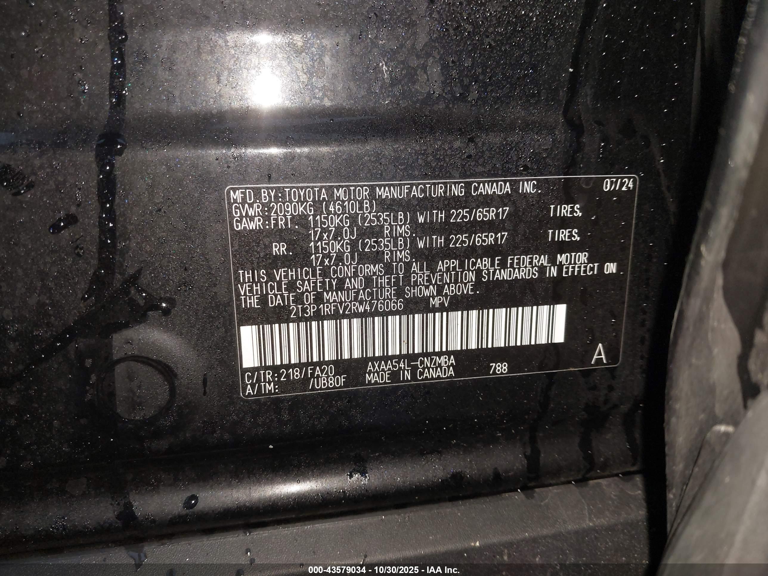 TOYOTA RAV4 image 9