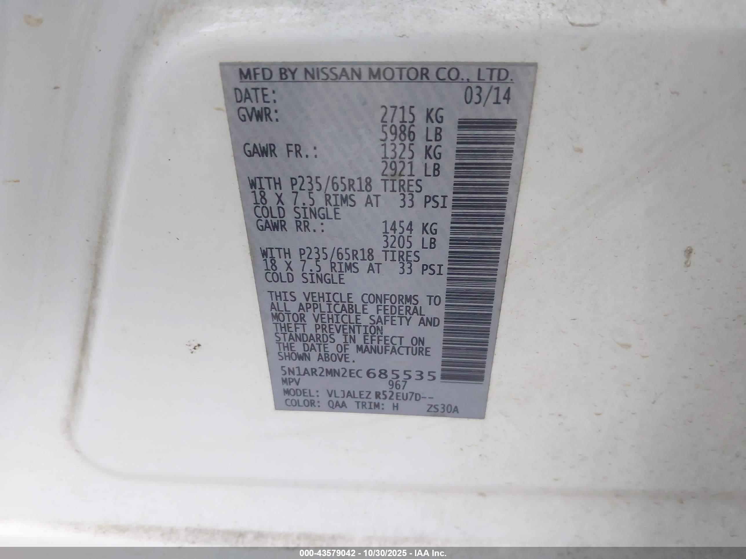 NISSAN PATHFINDER image 9