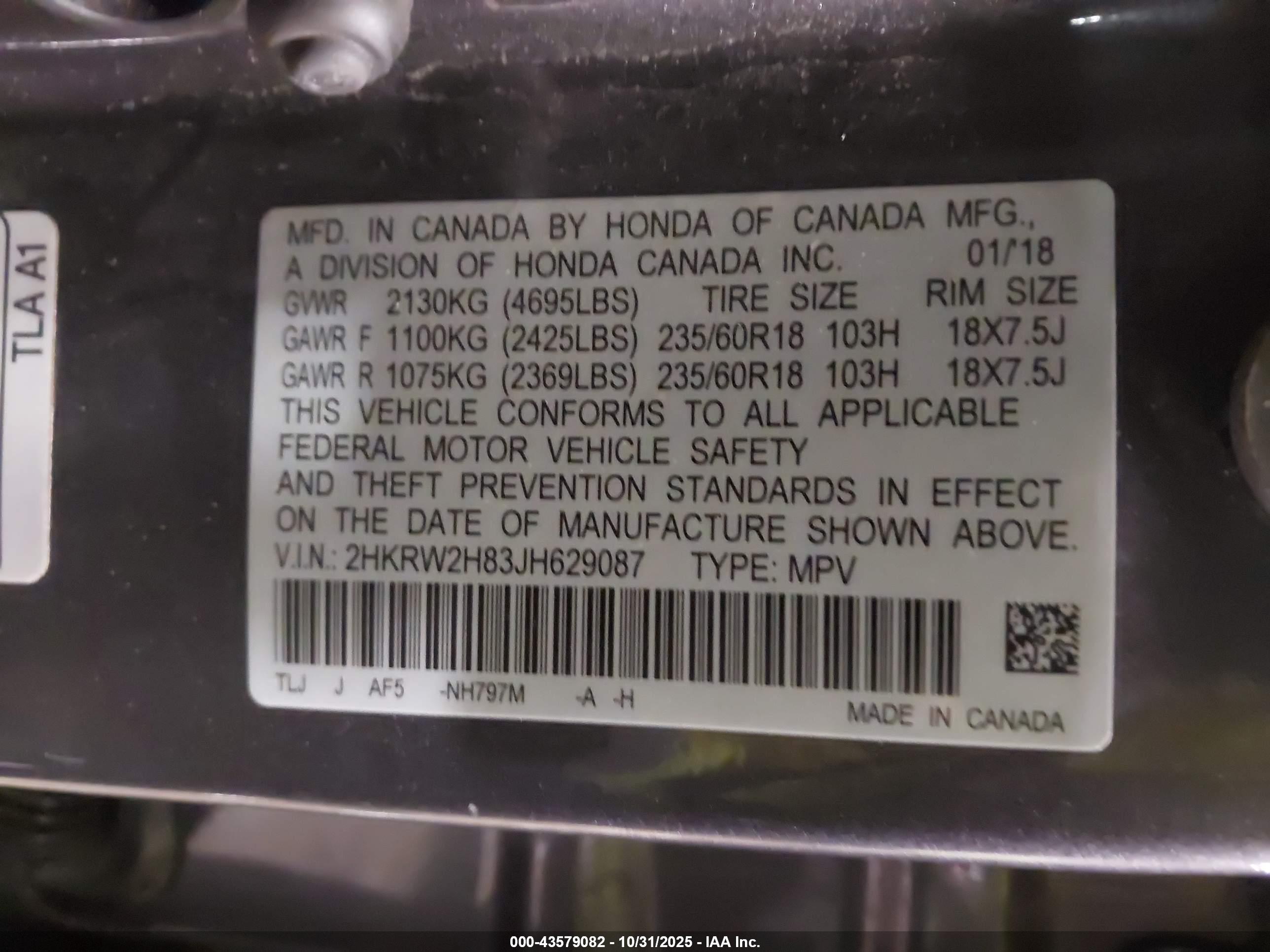 HONDA CR-V image 9