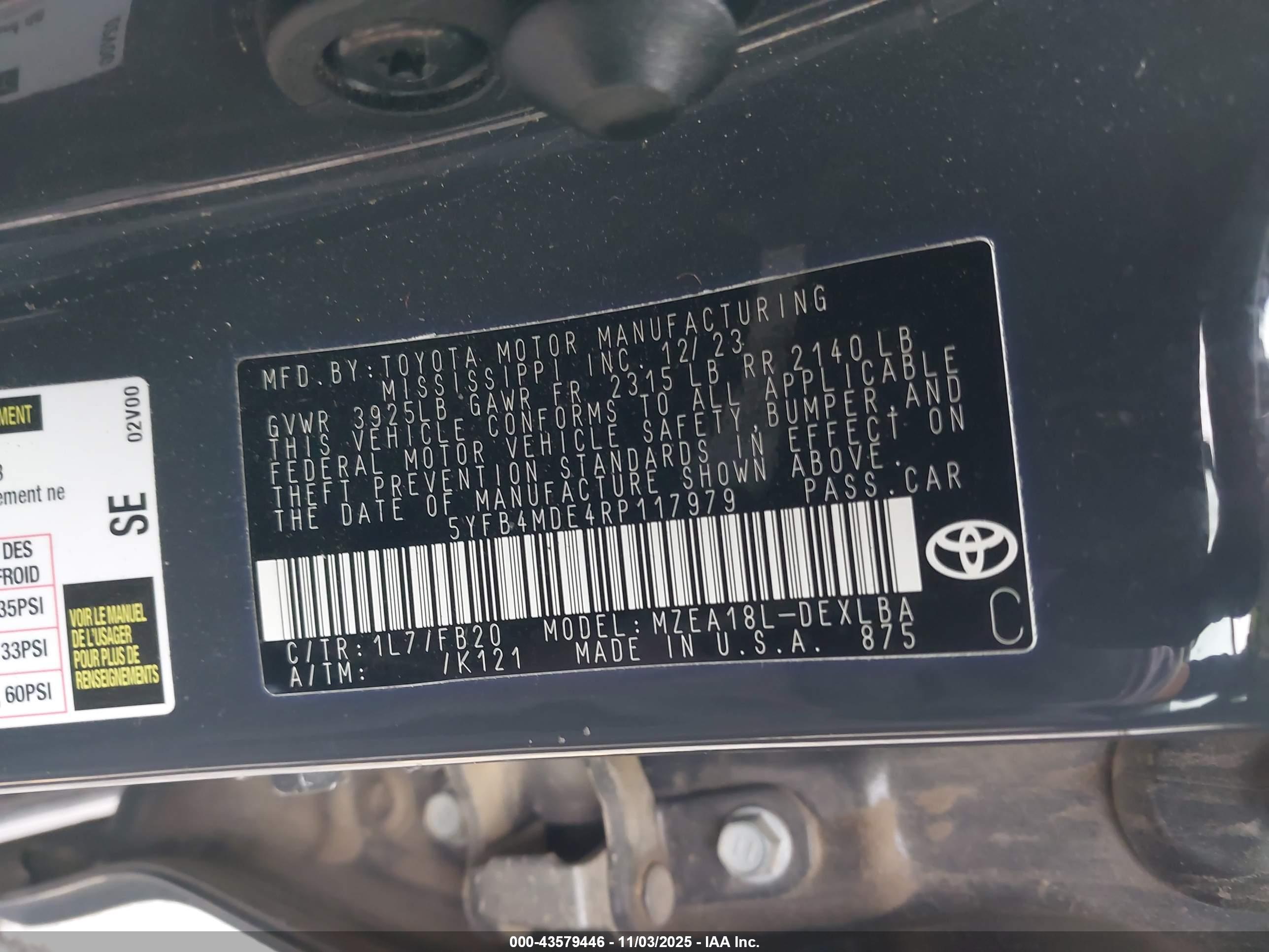 TOYOTA COROLLA image 9