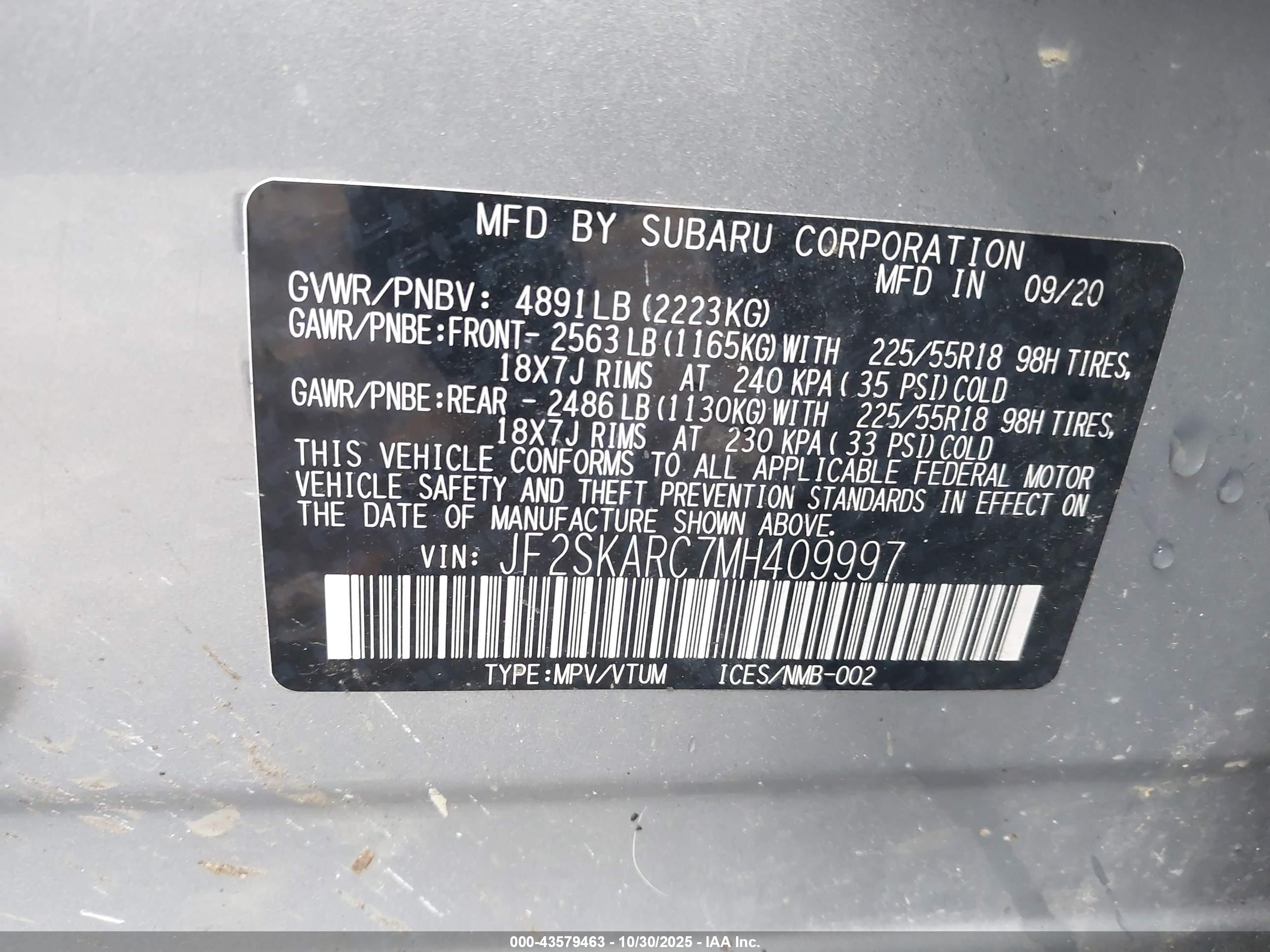 SUBARU FORESTER image 9