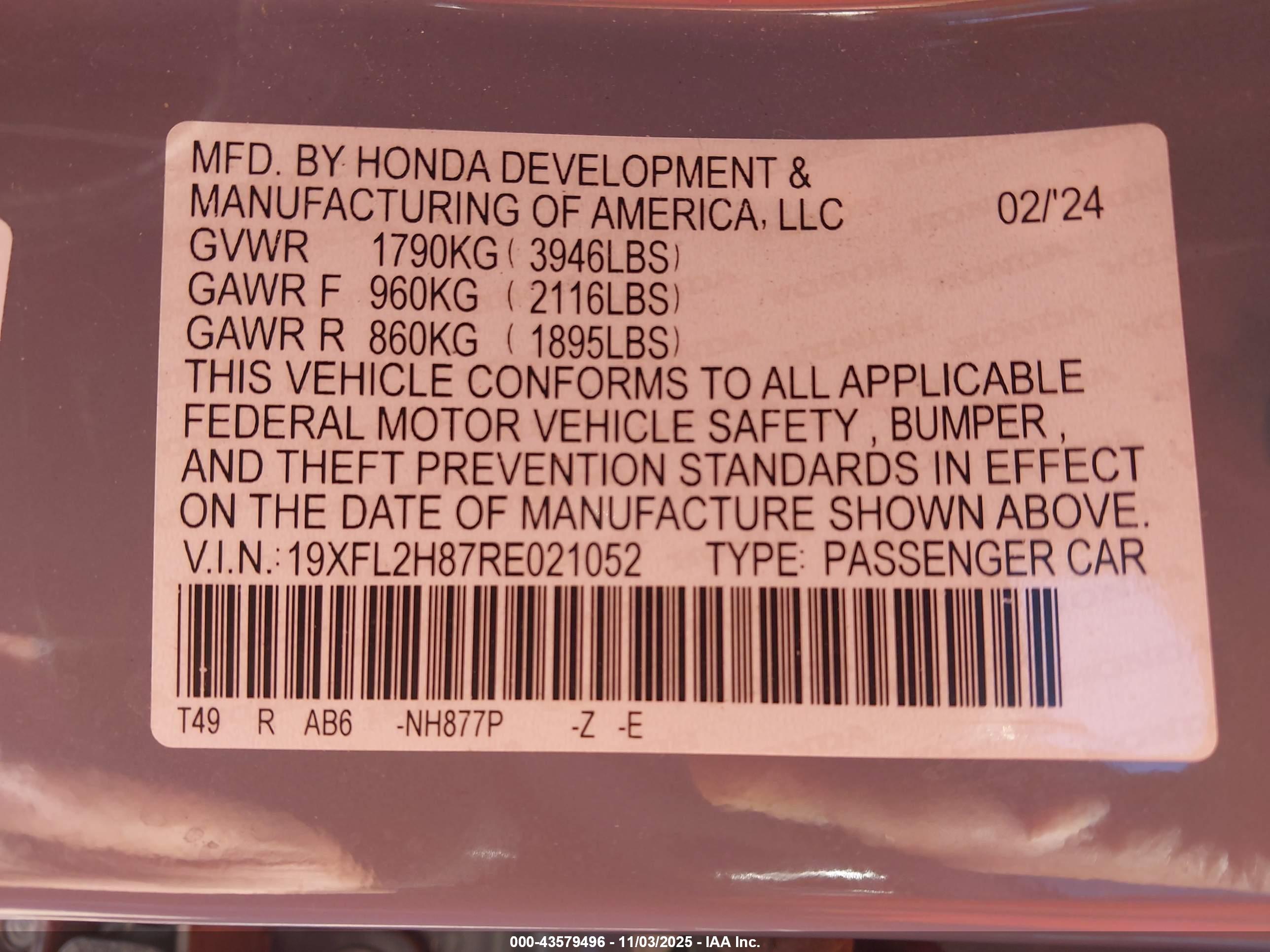 HONDA CIVIC image 9