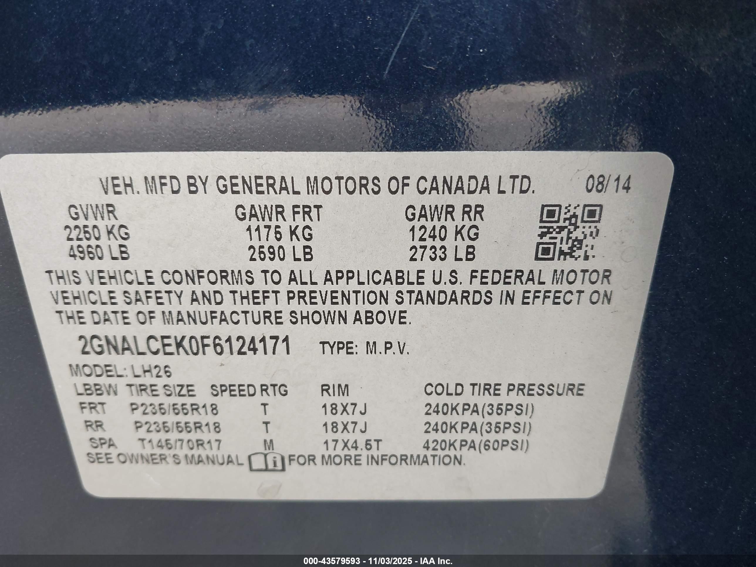 CHEVROLET EQUINOX image 9