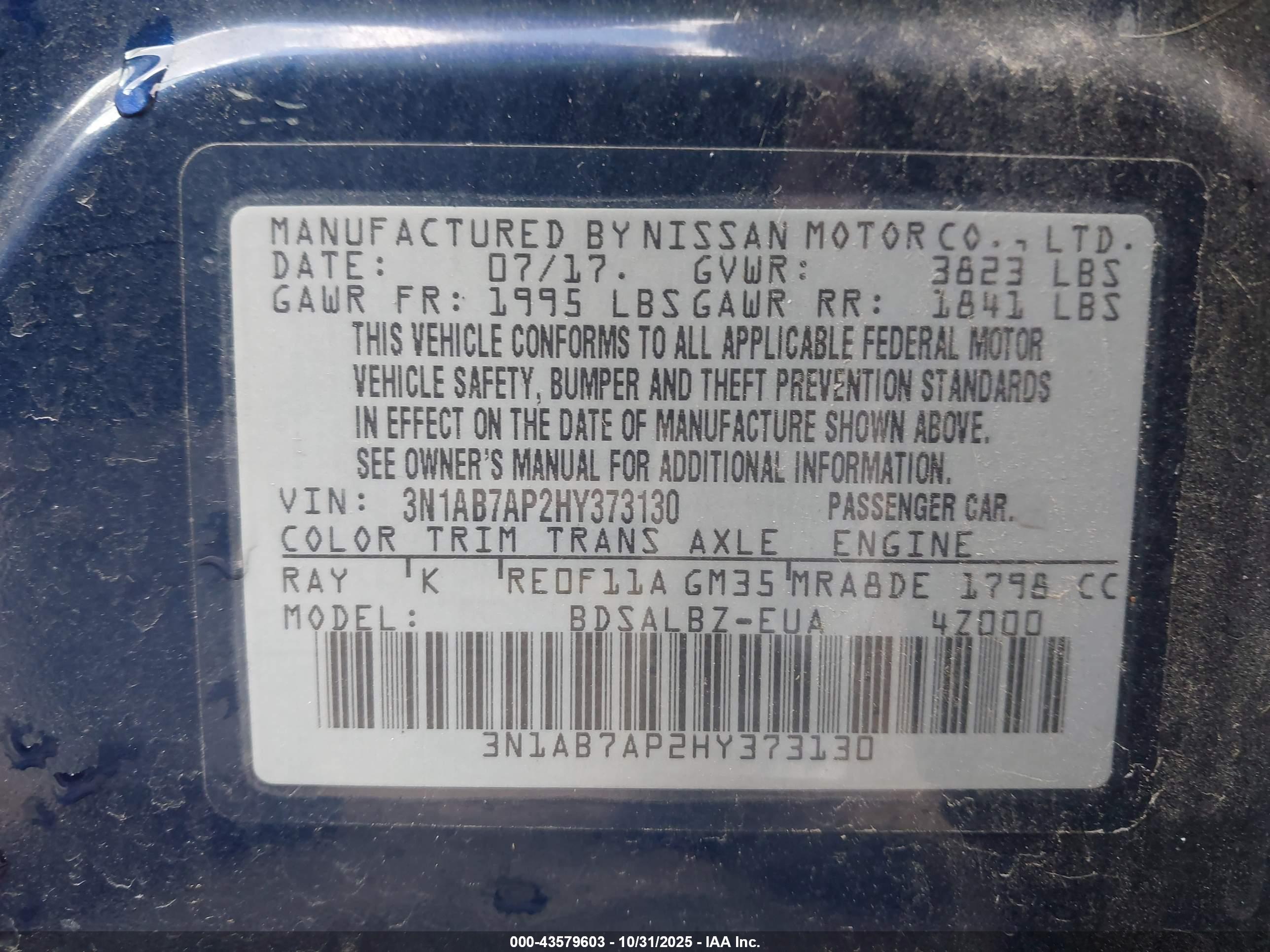 NISSAN SENTRA image 9