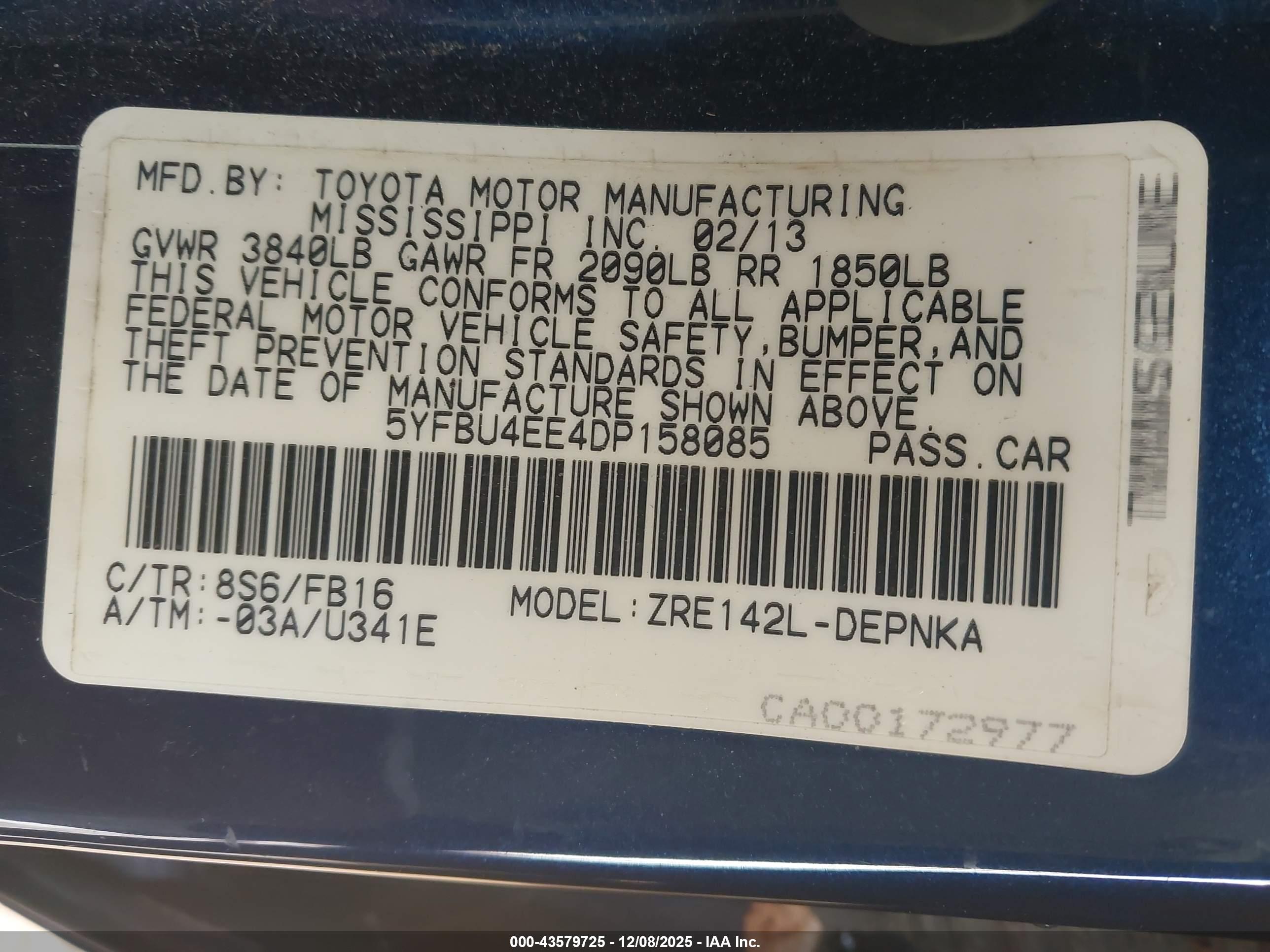 TOYOTA COROLLA image 9