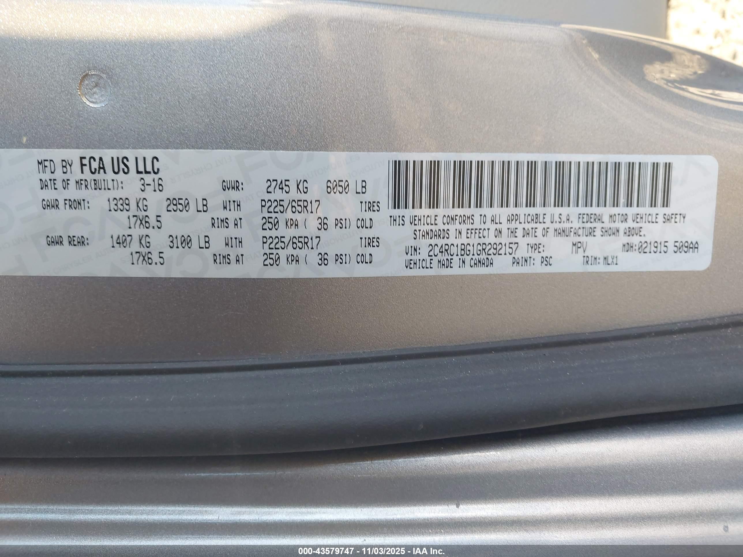 CHRYSLER TOWN image 9