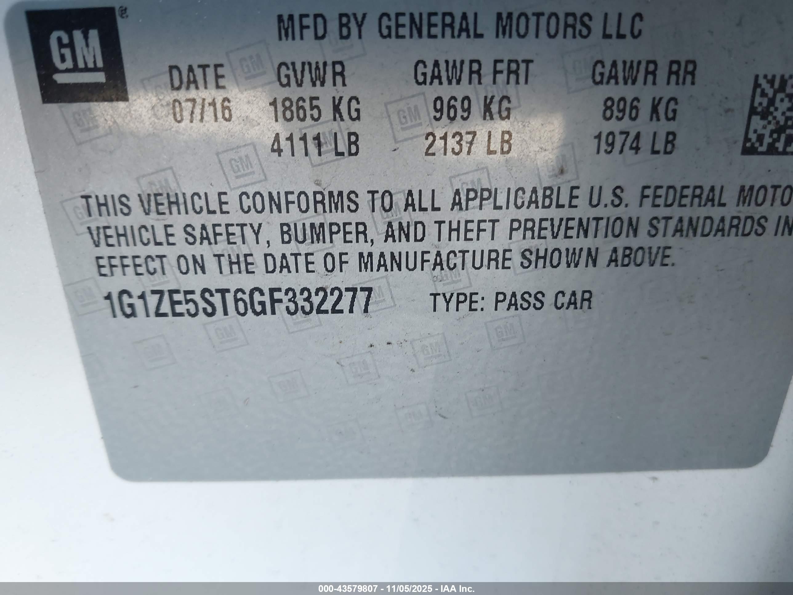 CHEVROLET MALIBU image 9