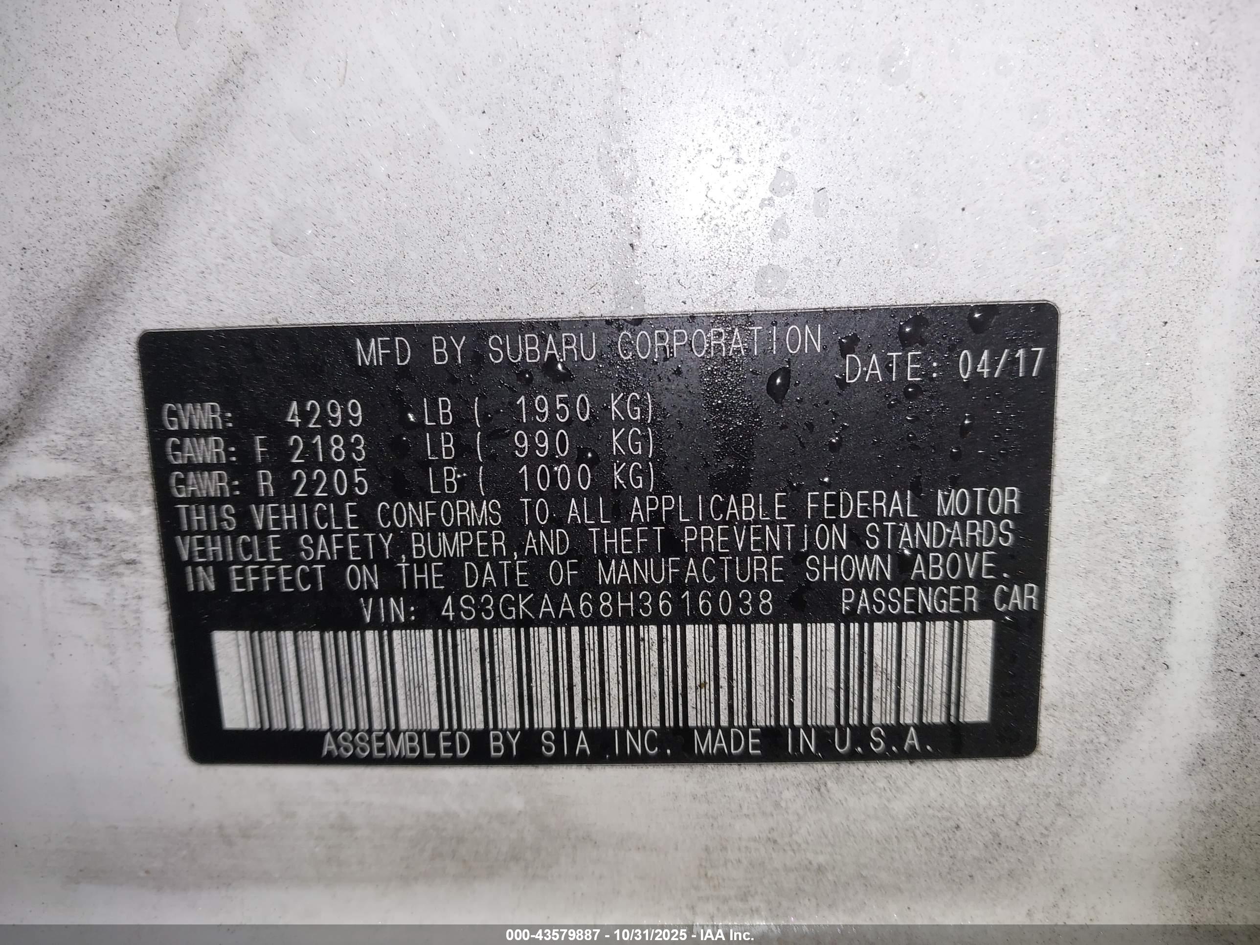 SUBARU IMPREZA image 9
