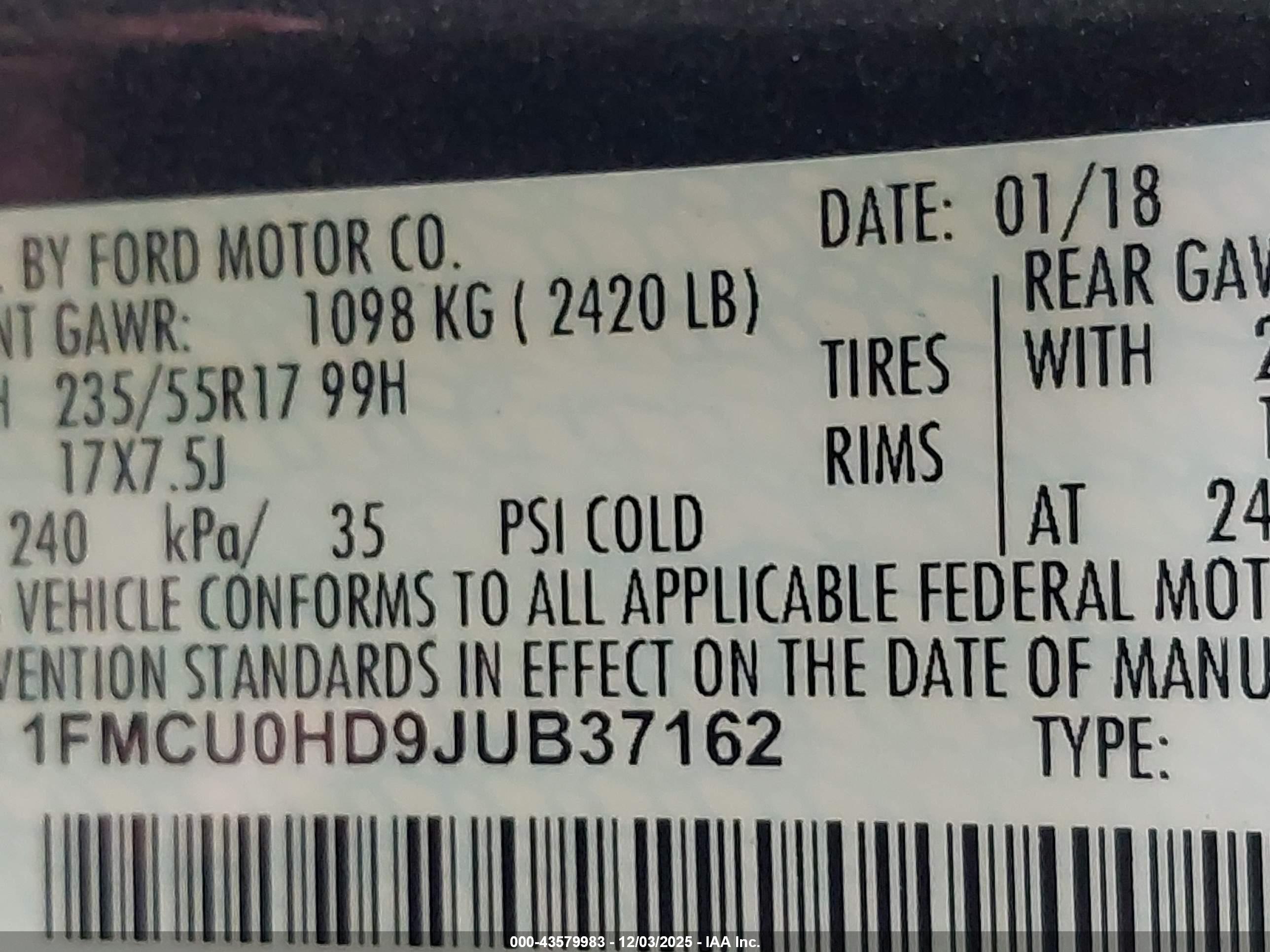 FORD ESCAPE image 9