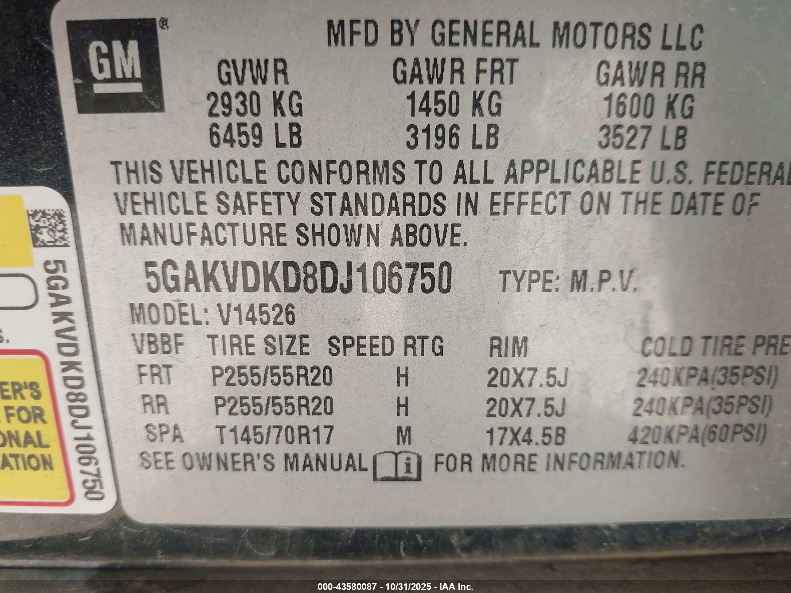 BUICK ENCLAVE image 9