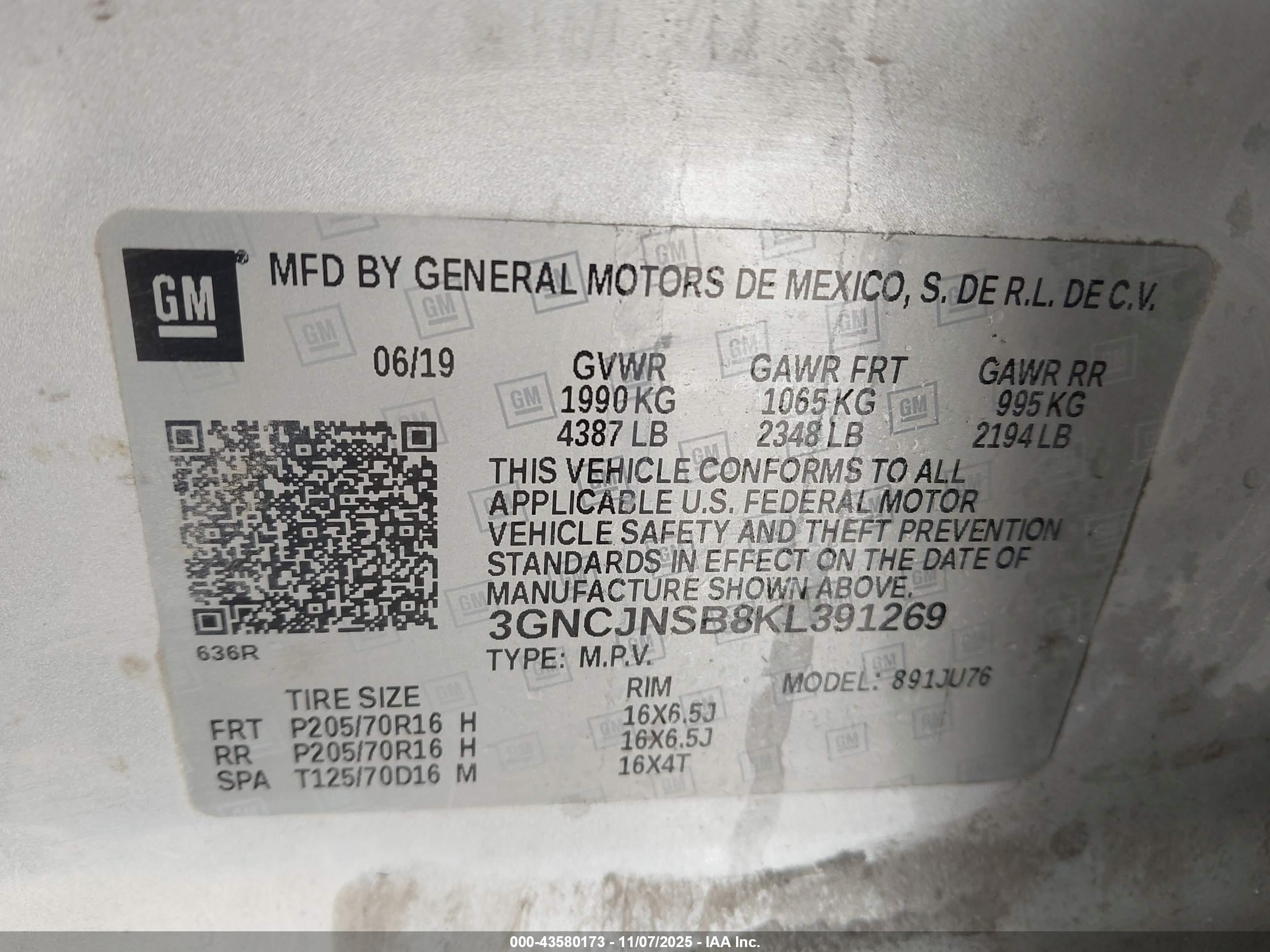 CHEVROLET TRAX image 9