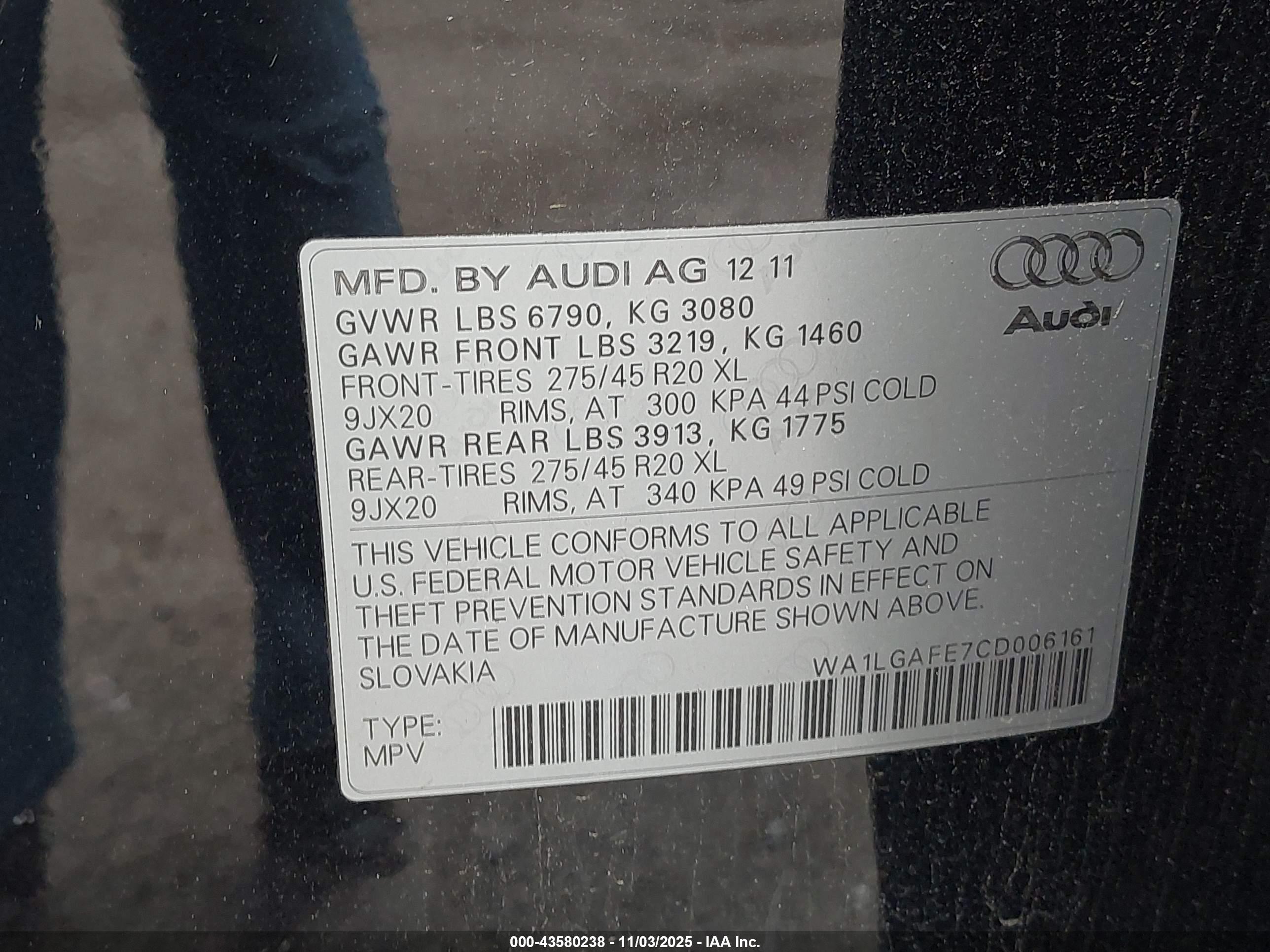 AUDI Q7 image 9