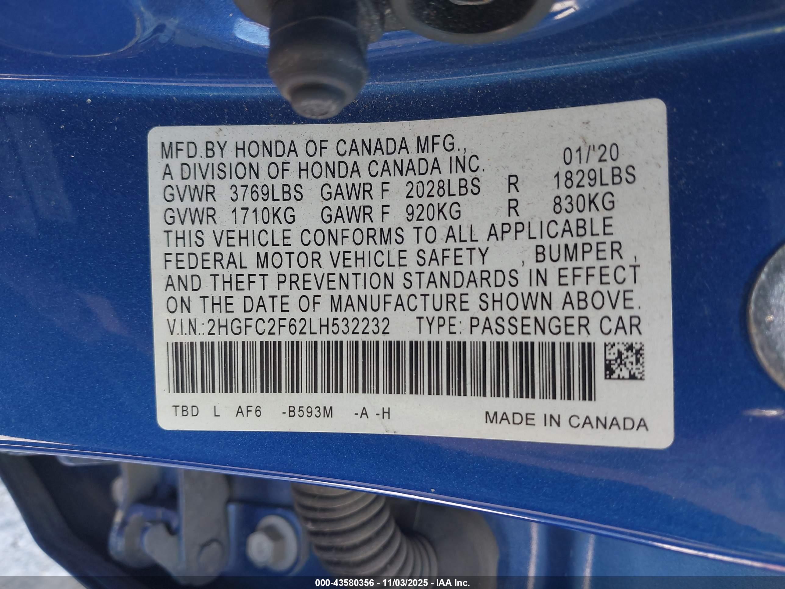 HONDA CIVIC image 9