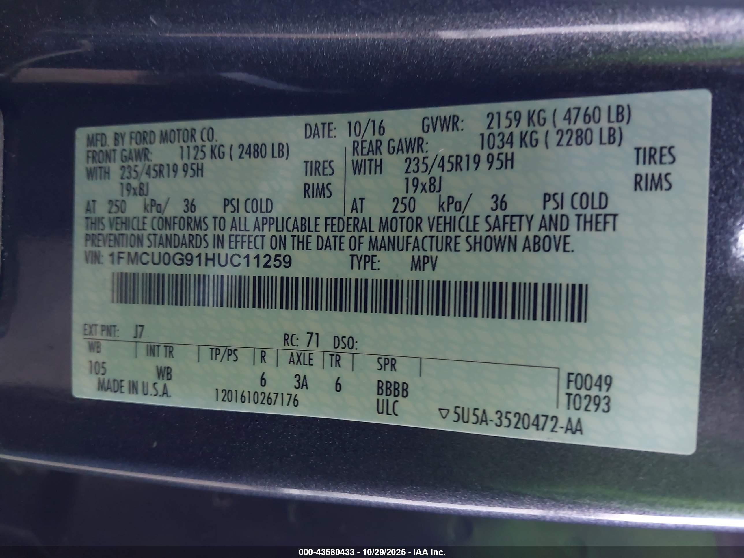 FORD ESCAPE image 9