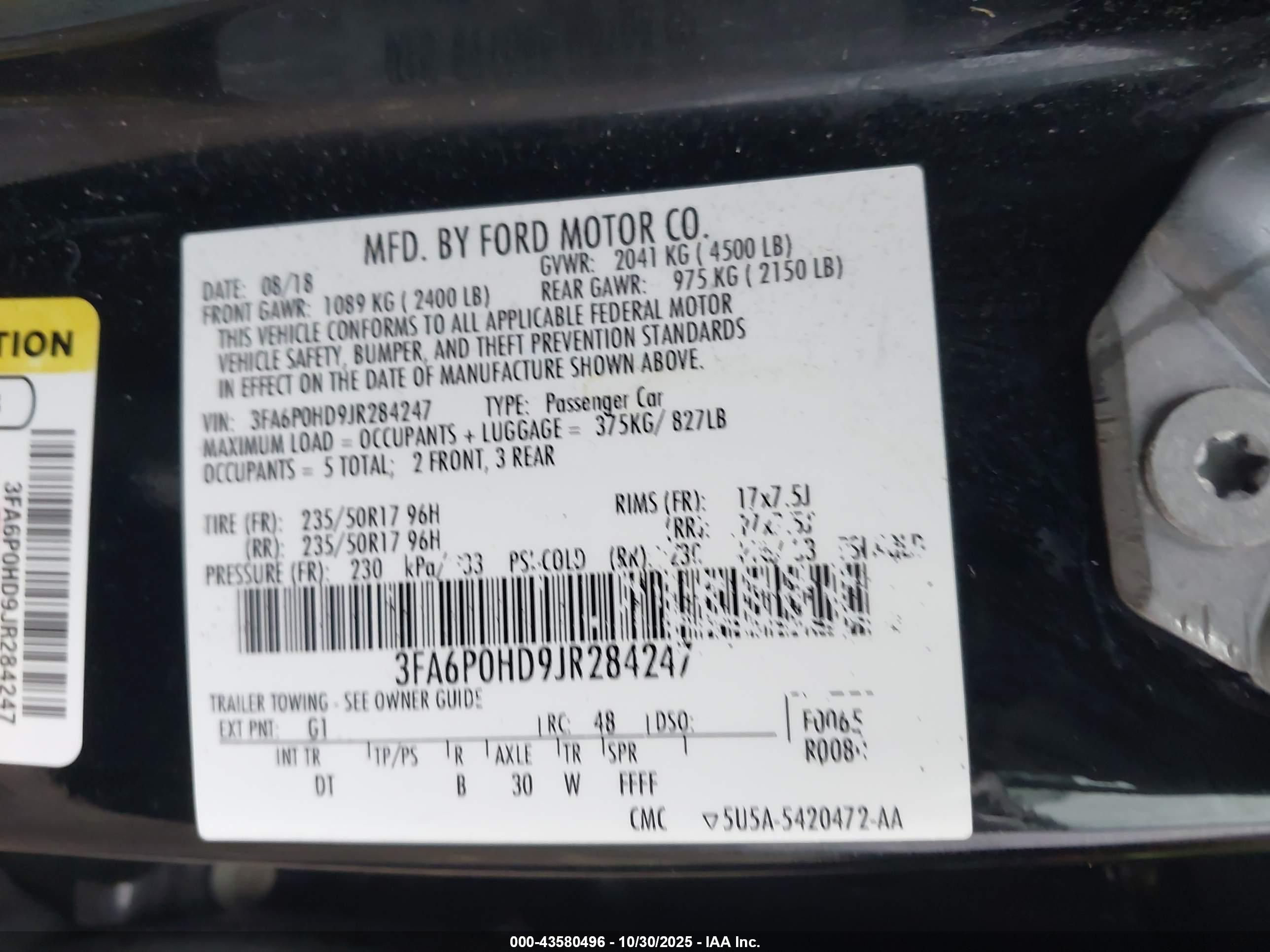 FORD FUSION image 9