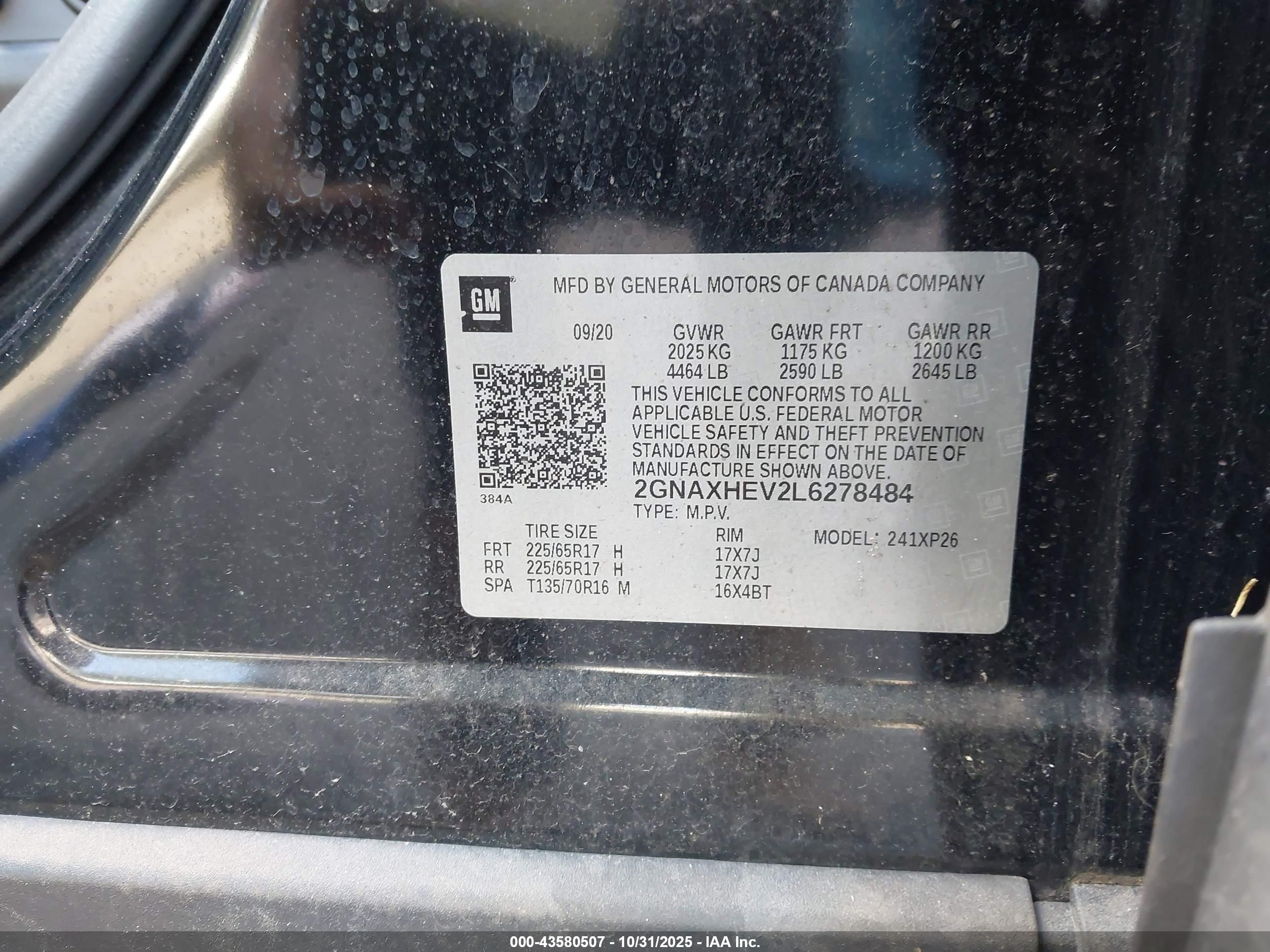 CHEVROLET EQUINOX image 9