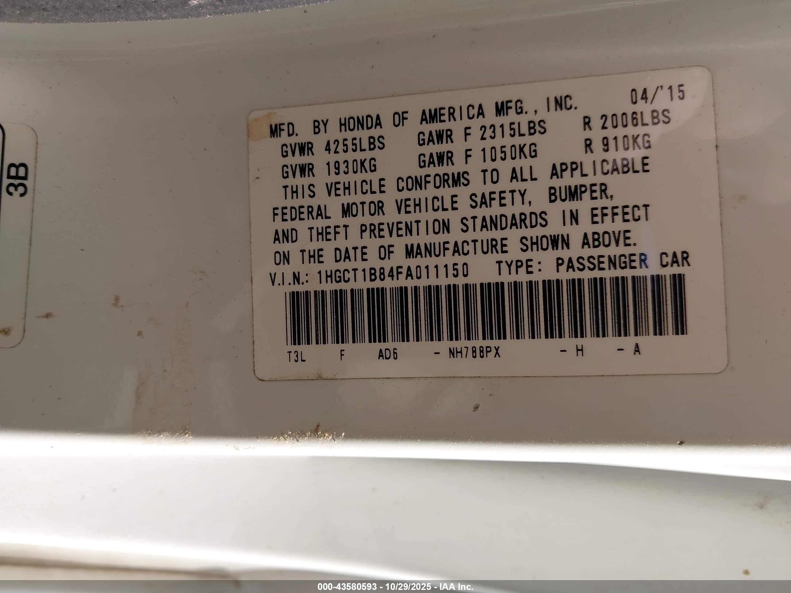 HONDA ACCORD image 9