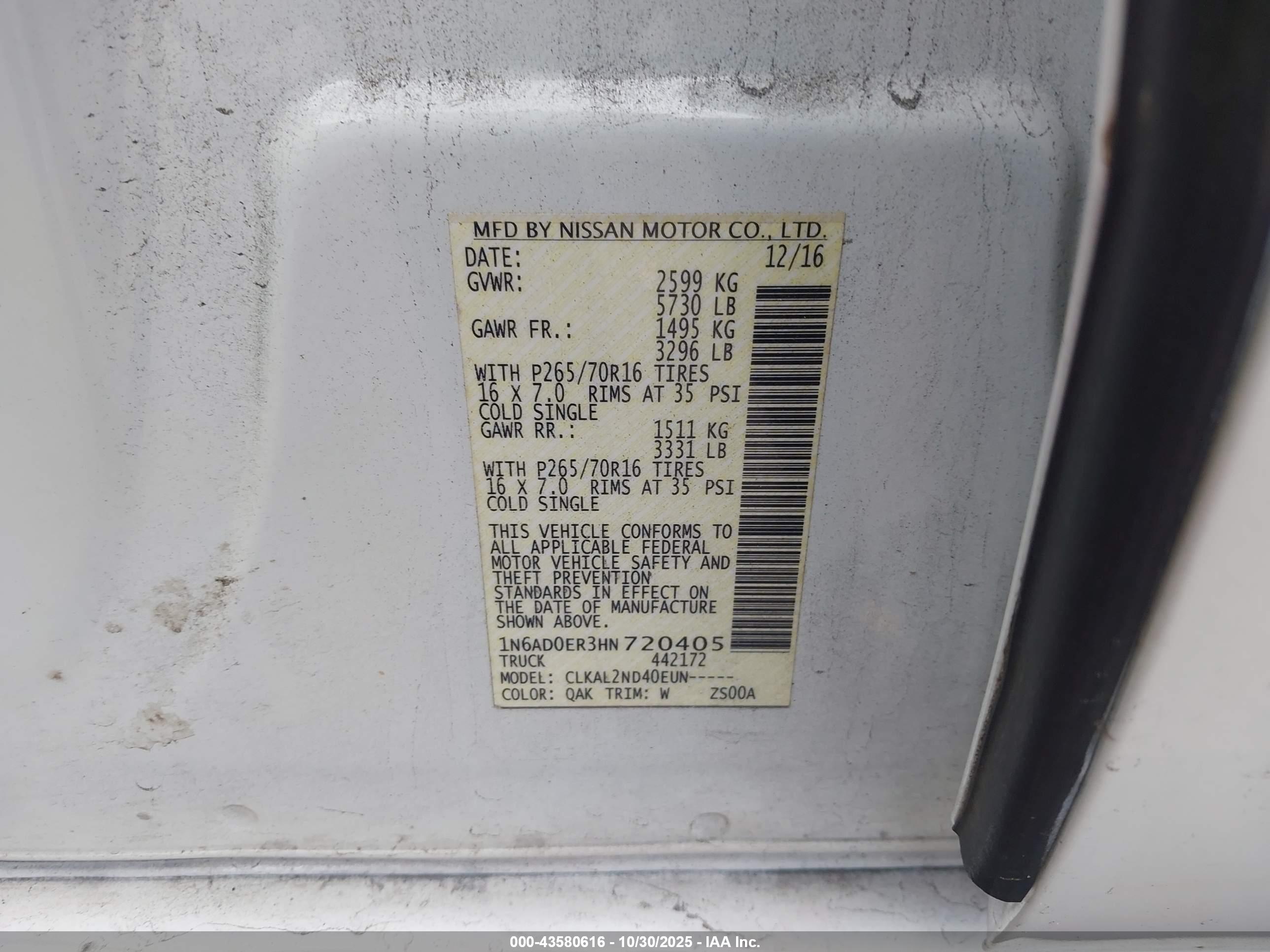 NISSAN FRONTIER image 9