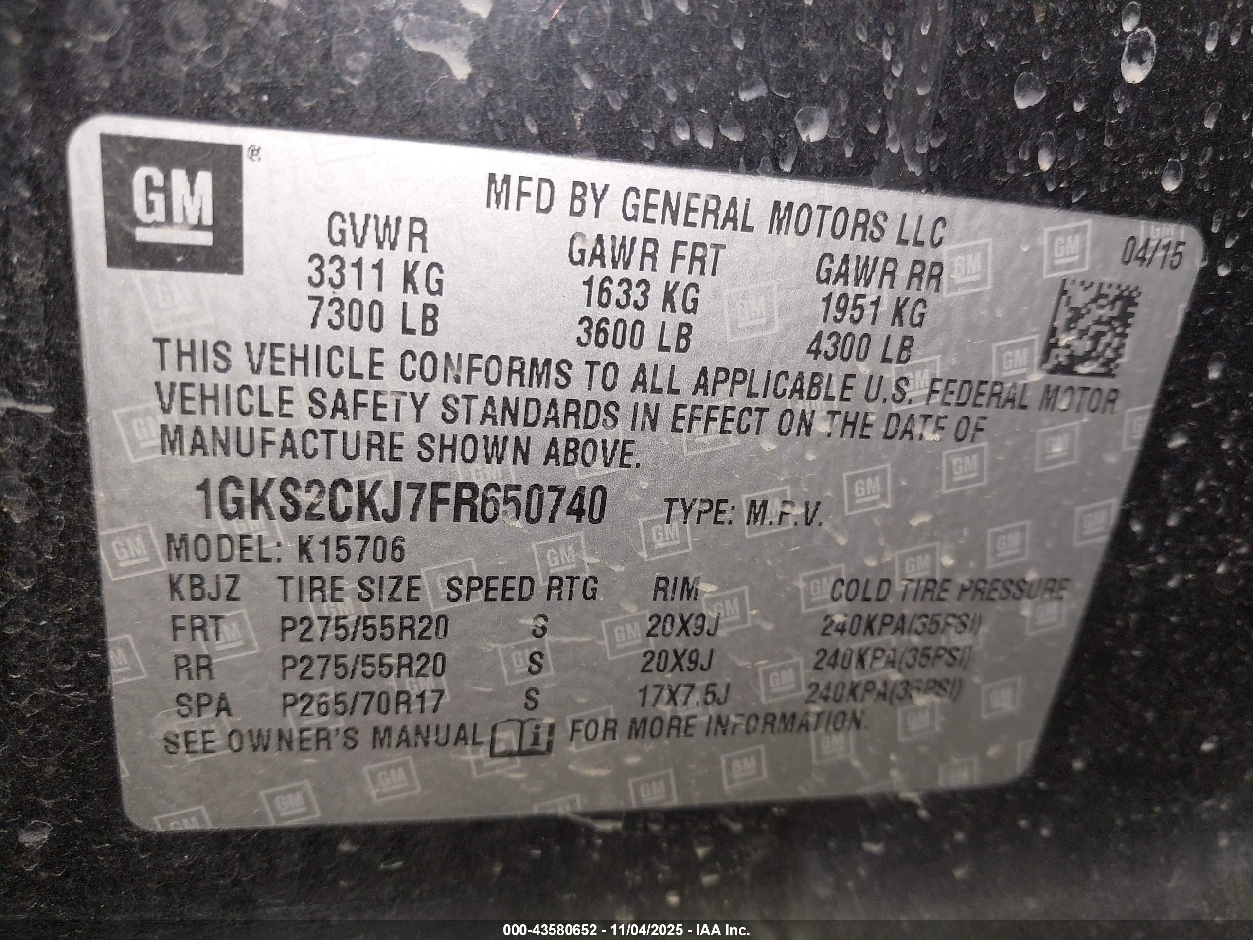 GMC YUKON image 9