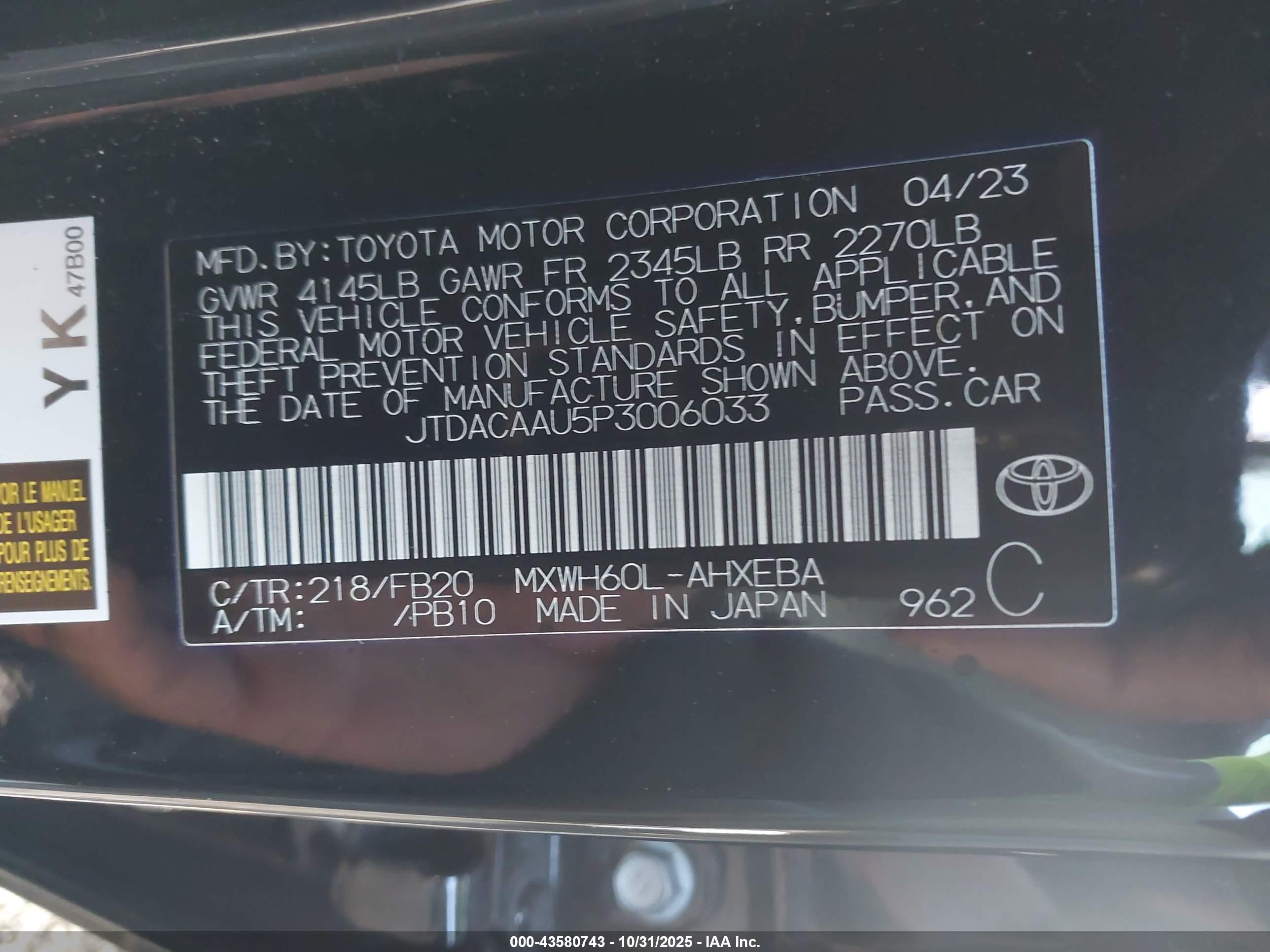 TOYOTA PRIUS image 9