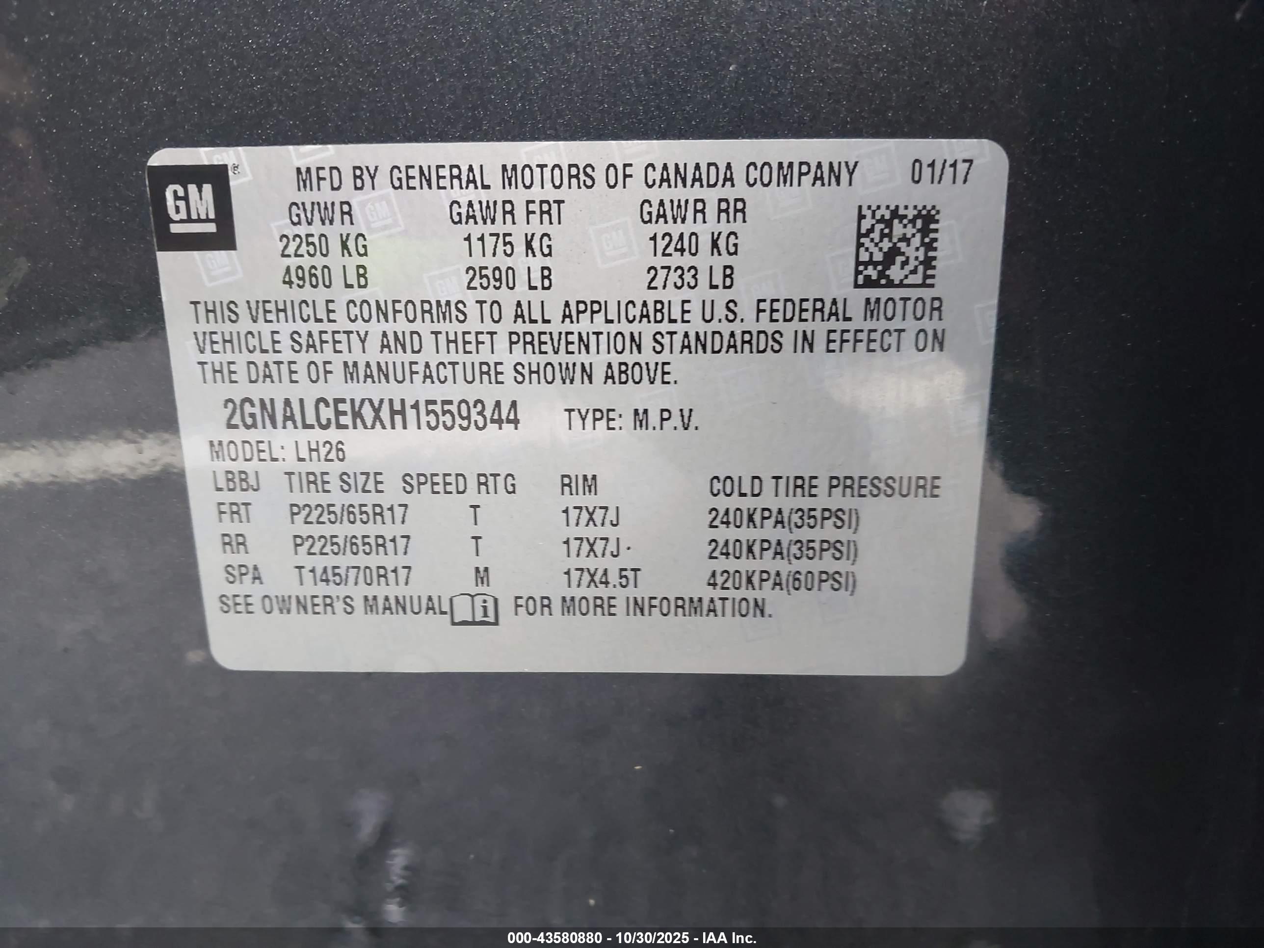 CHEVROLET EQUINOX image 9