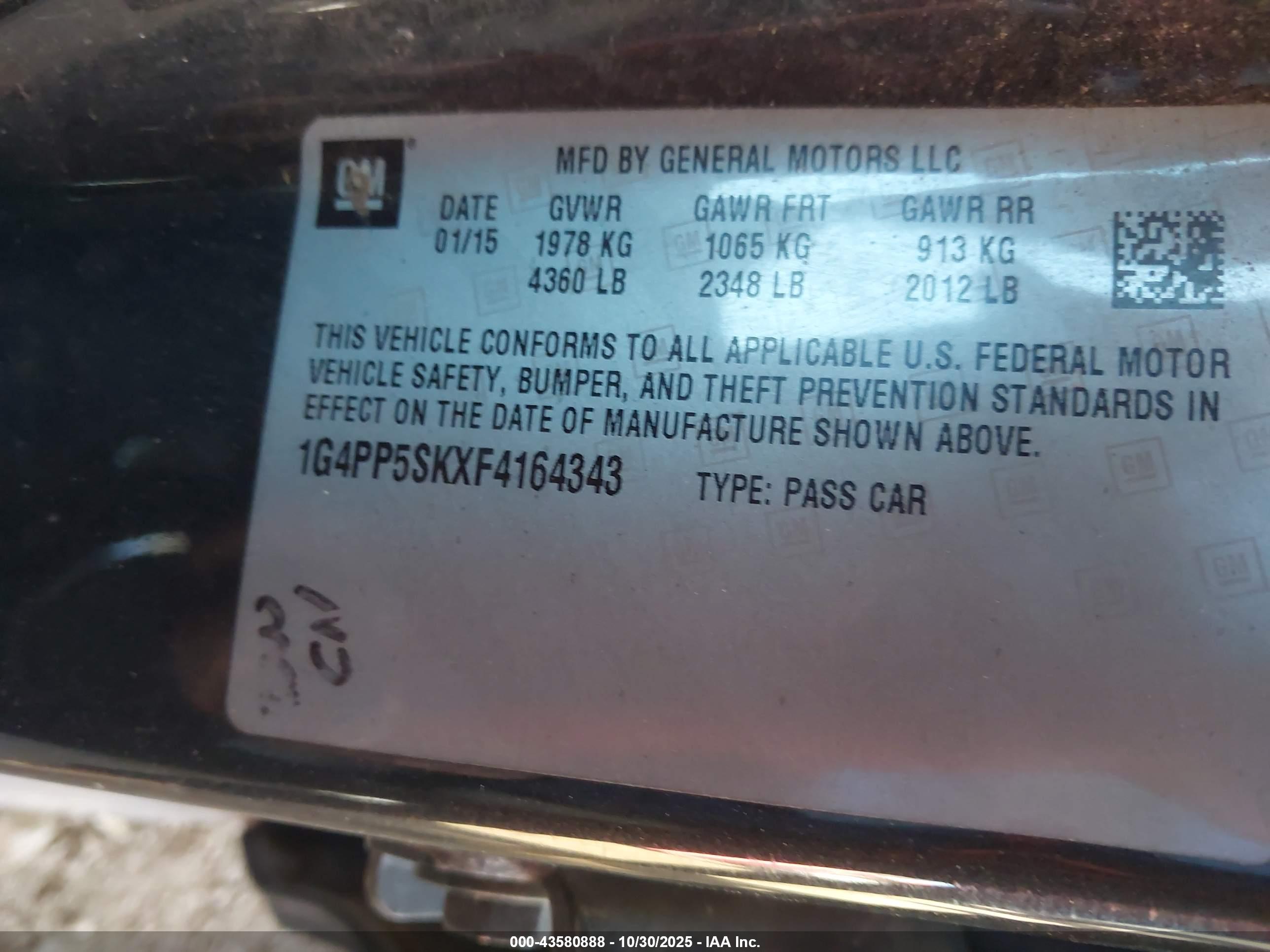 BUICK VERANO image 9