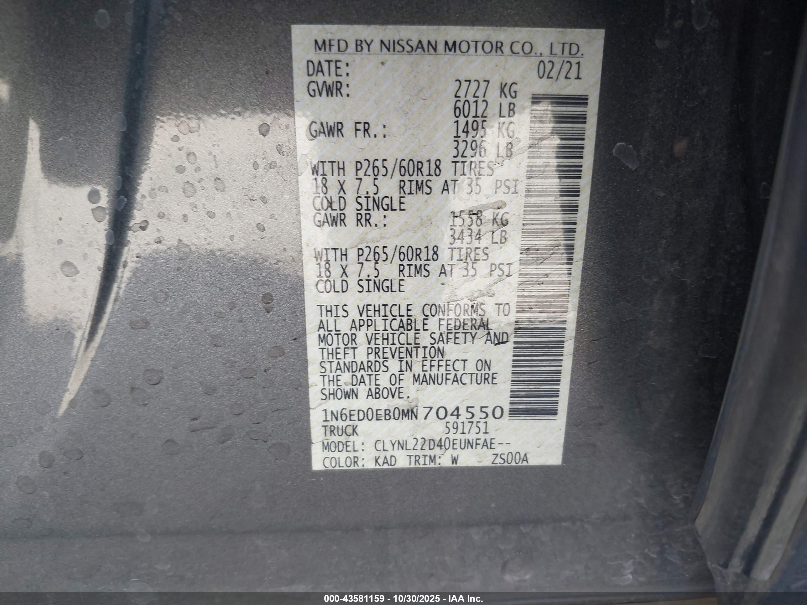 NISSAN FRONTIER image 9