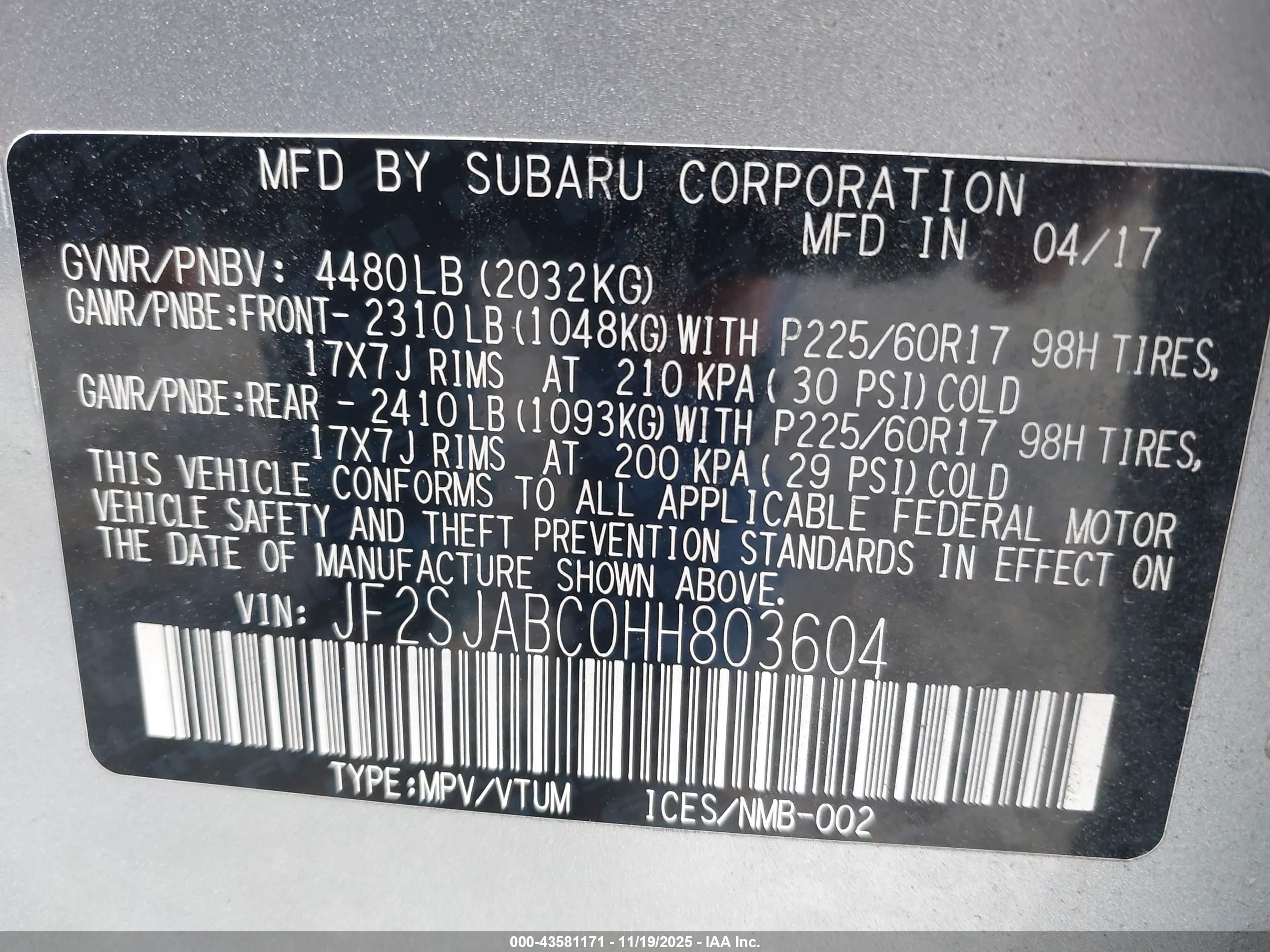 SUBARU FORESTER image 9