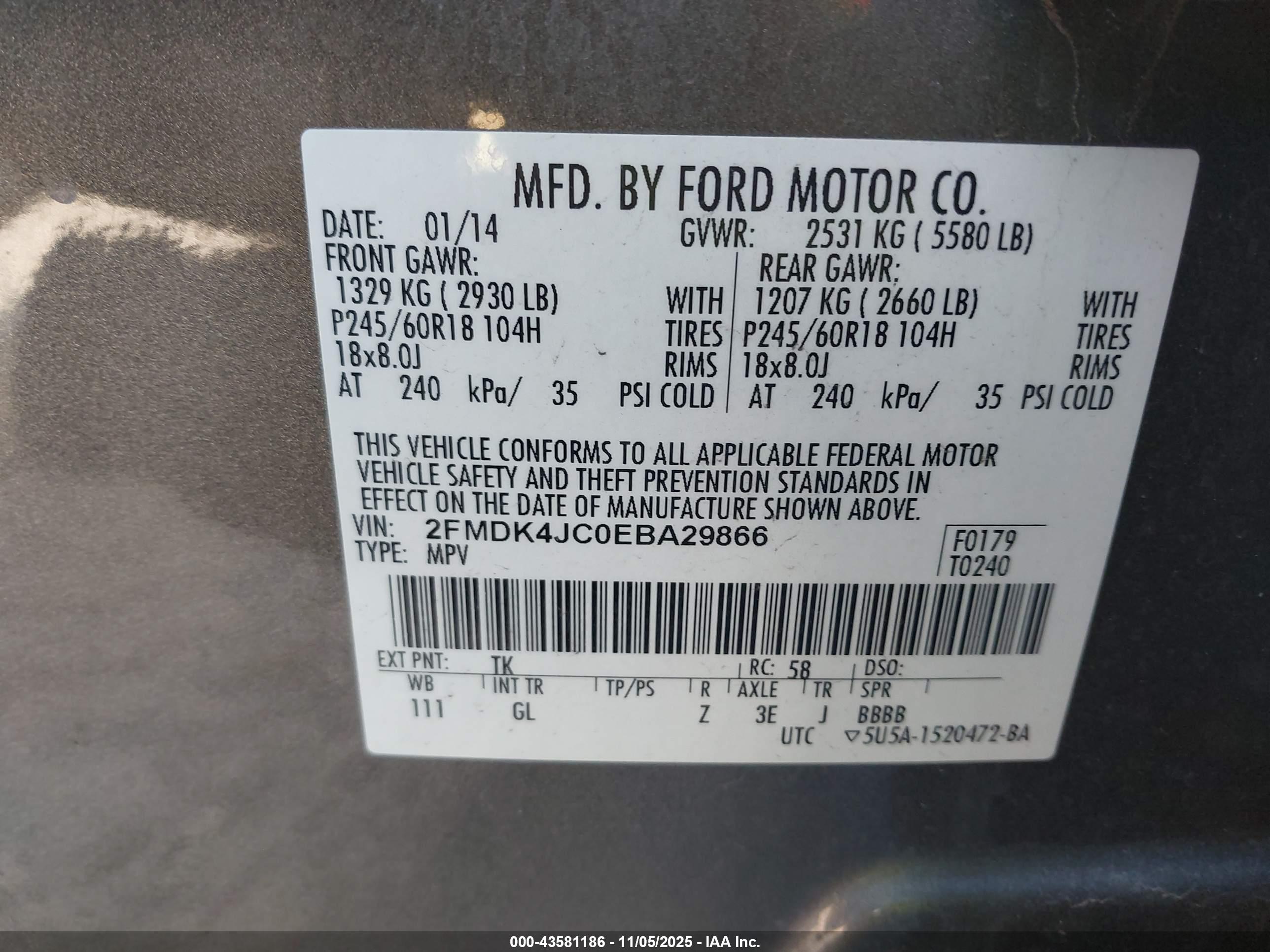 FORD EDGE image 9