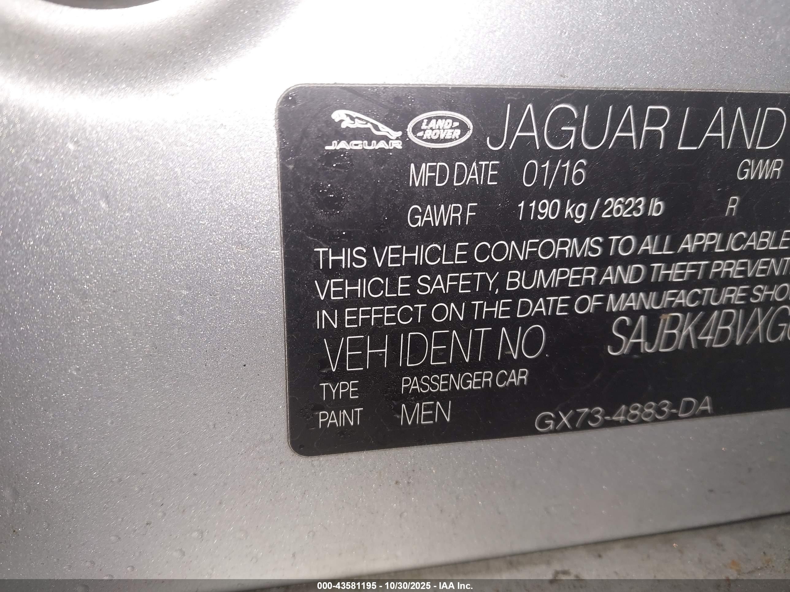 JAGUAR XF image 9