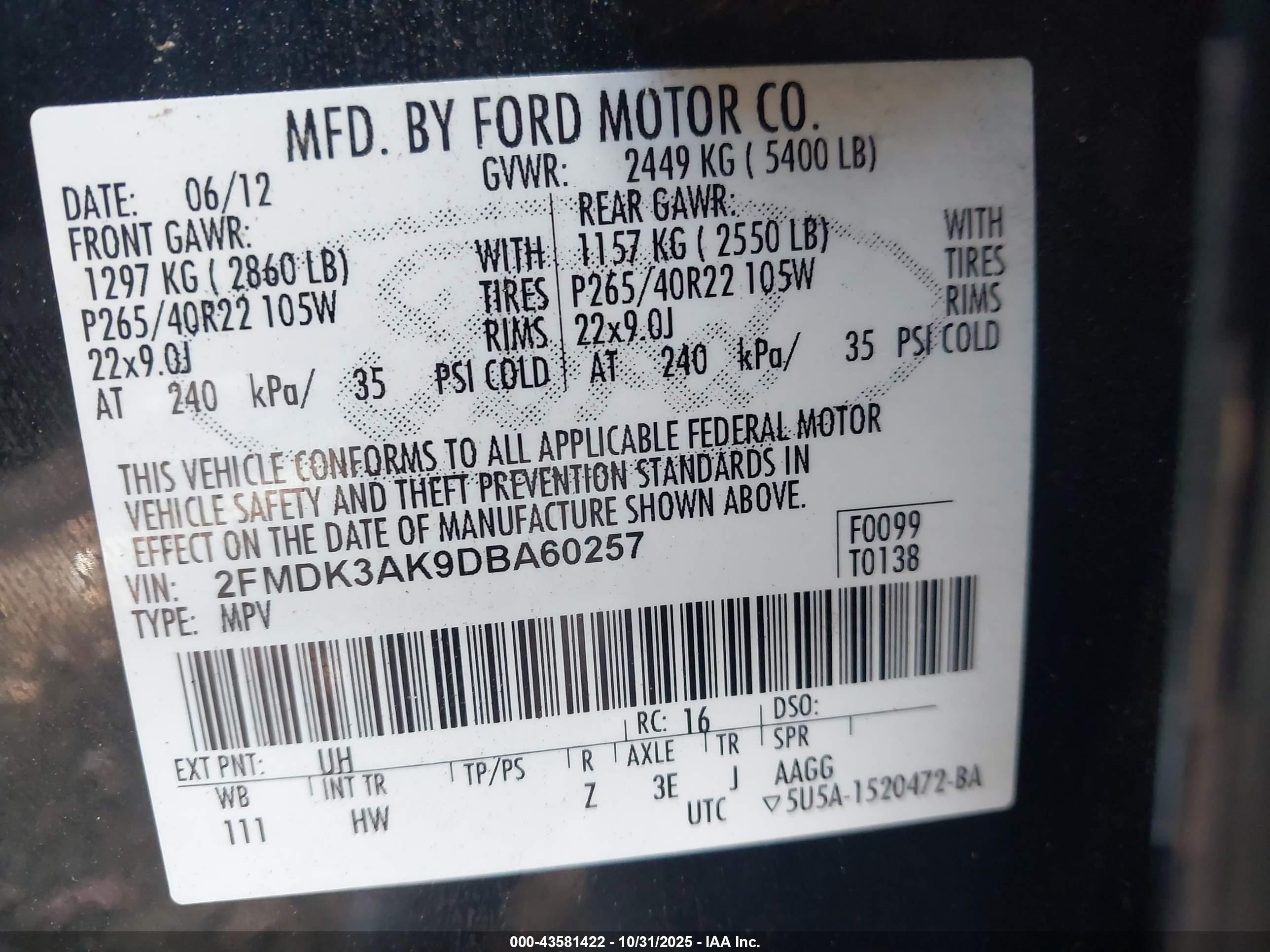 FORD EDGE image 9
