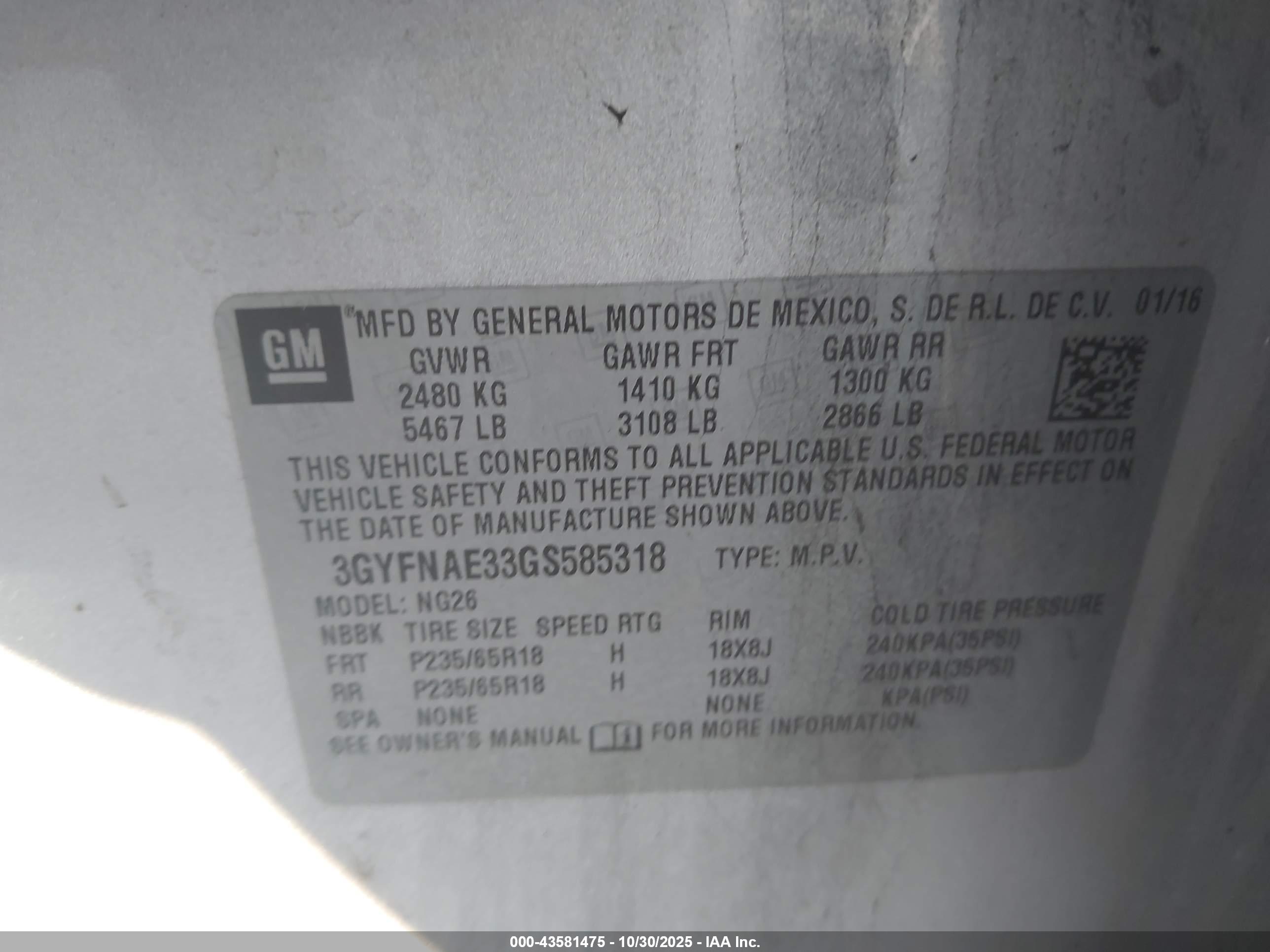 CADILLAC SRX image 9
