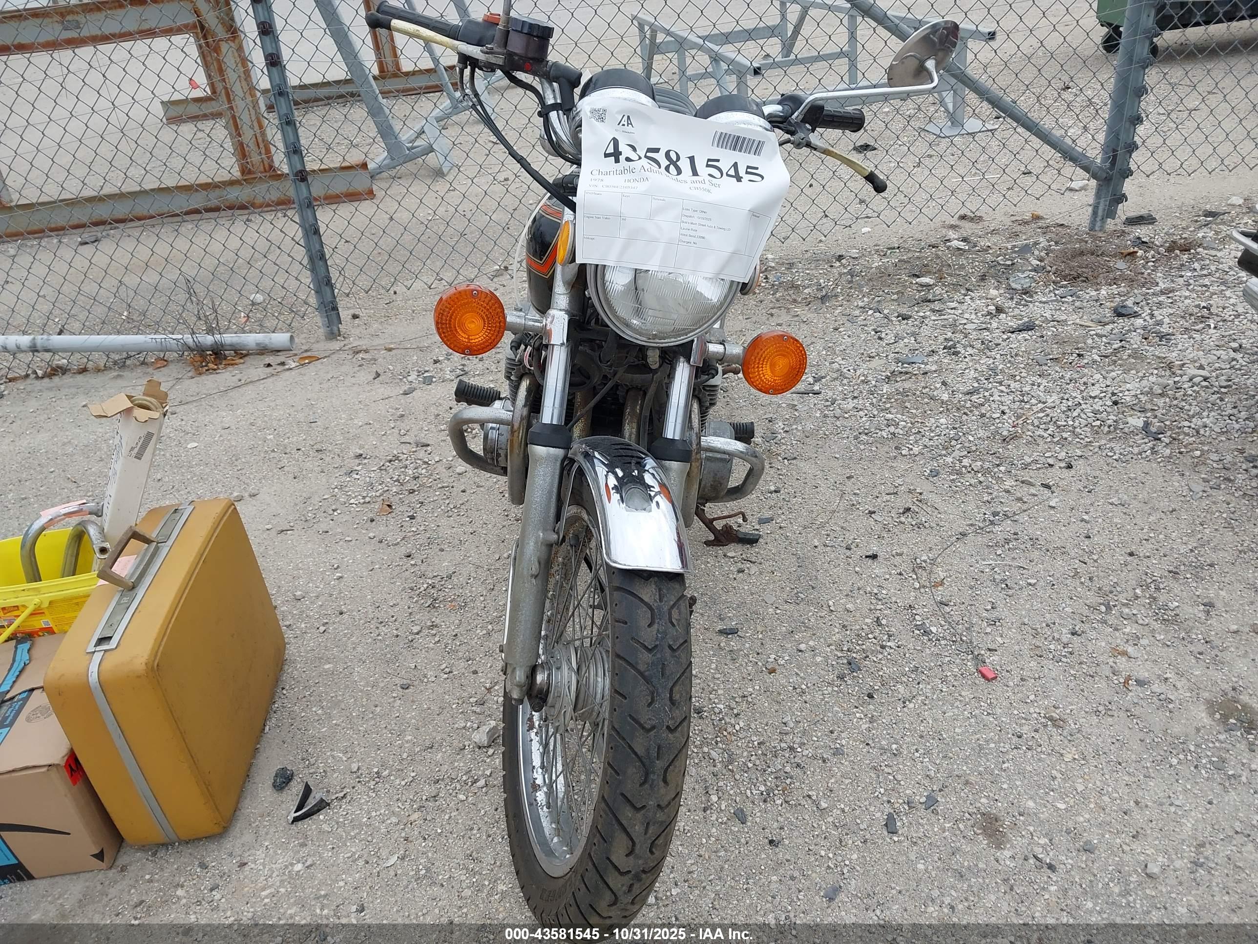 HONDA CB550 image 5