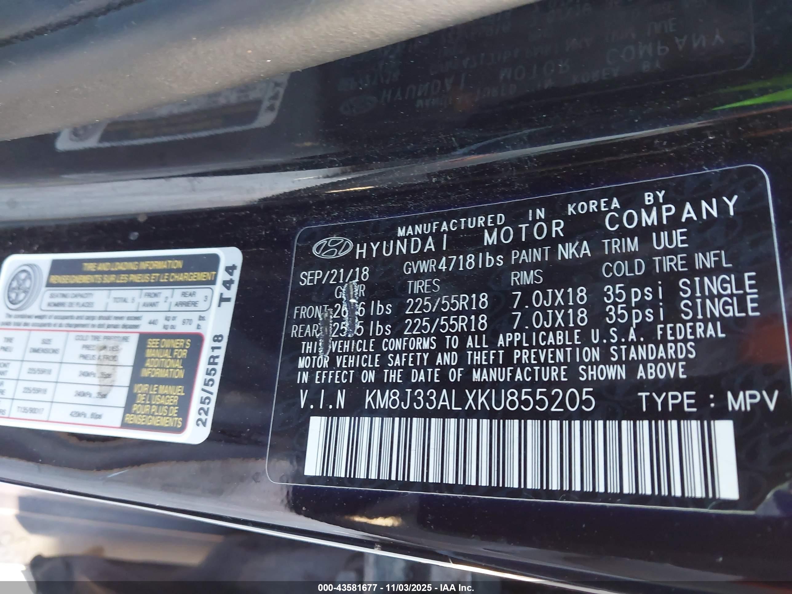 HYUNDAI TUCSON image 9