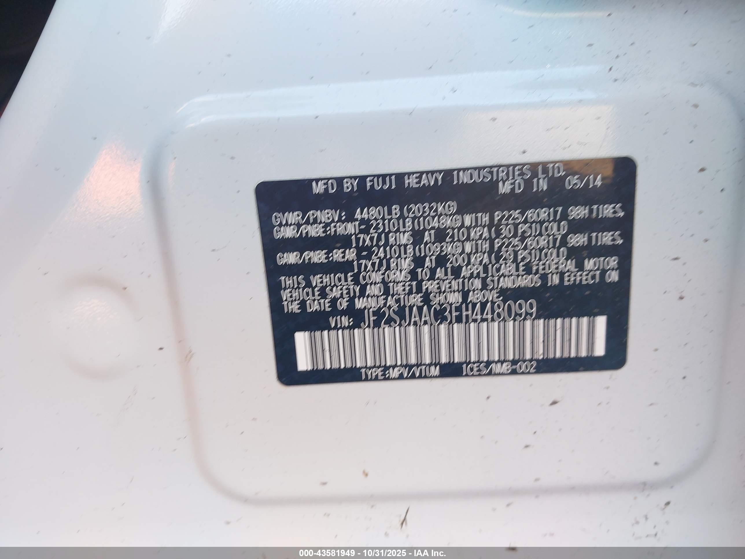 SUBARU FORESTER image 9
