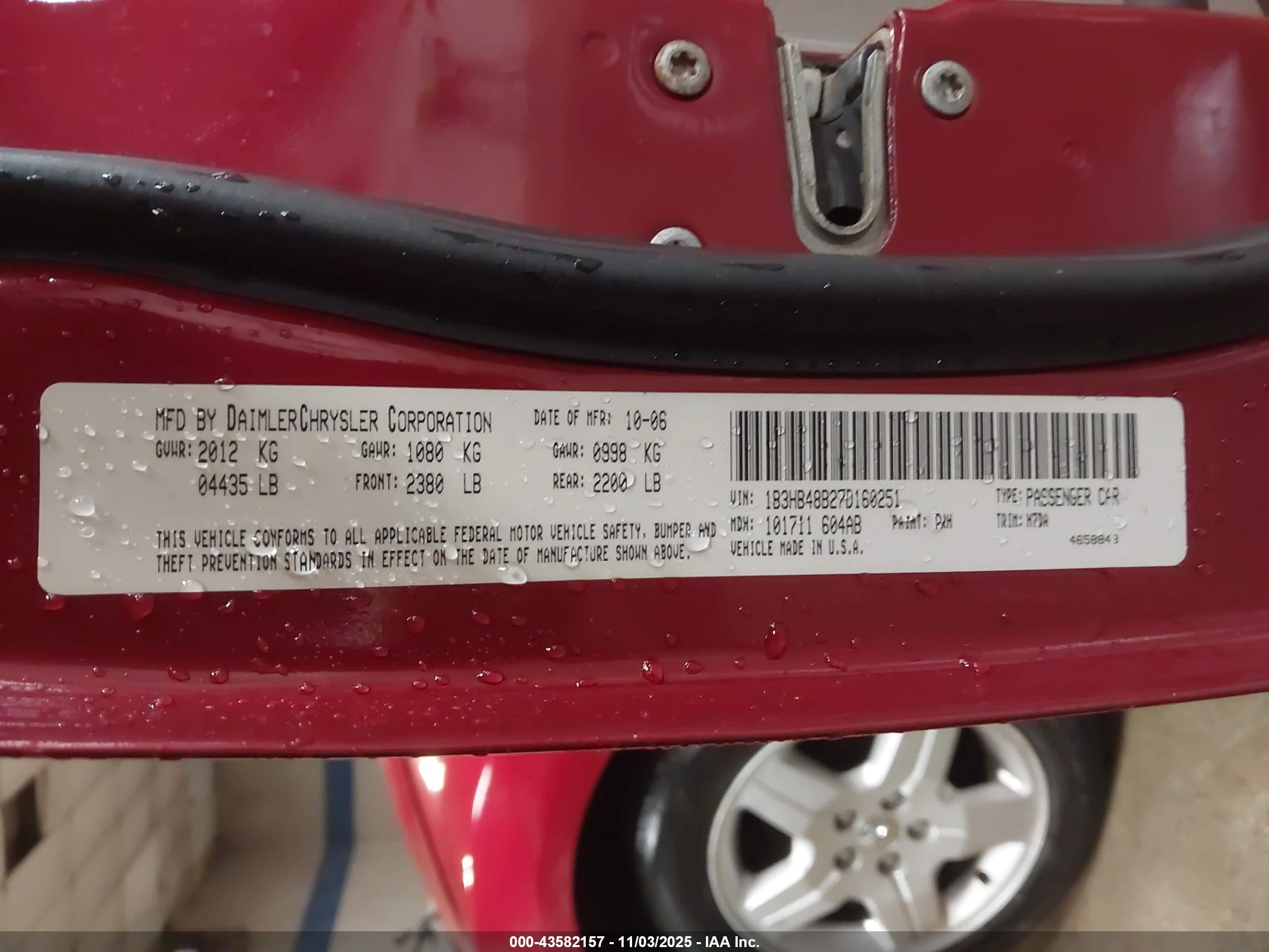 DODGE CALIBER image 9