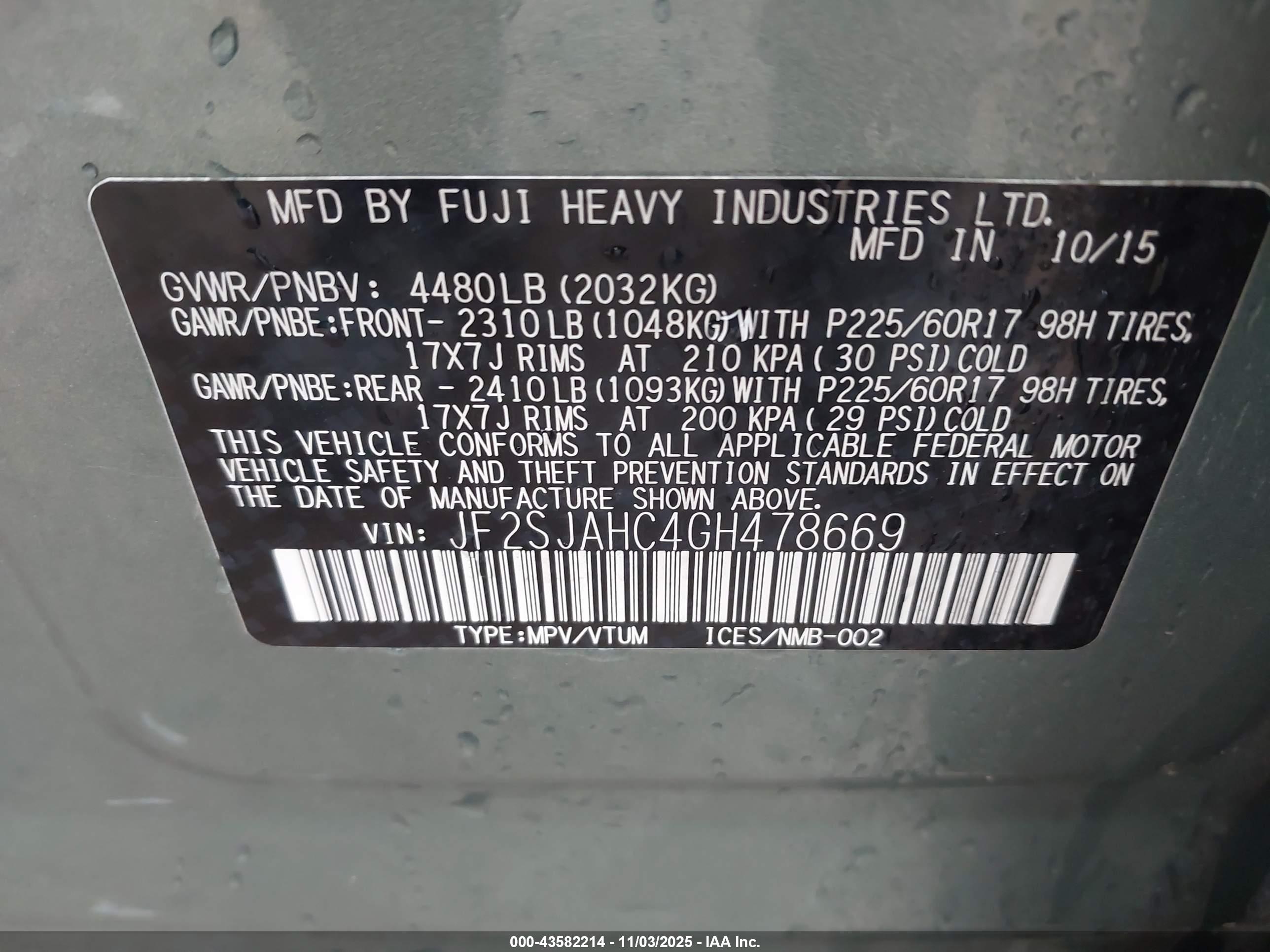 SUBARU FORESTER image 9