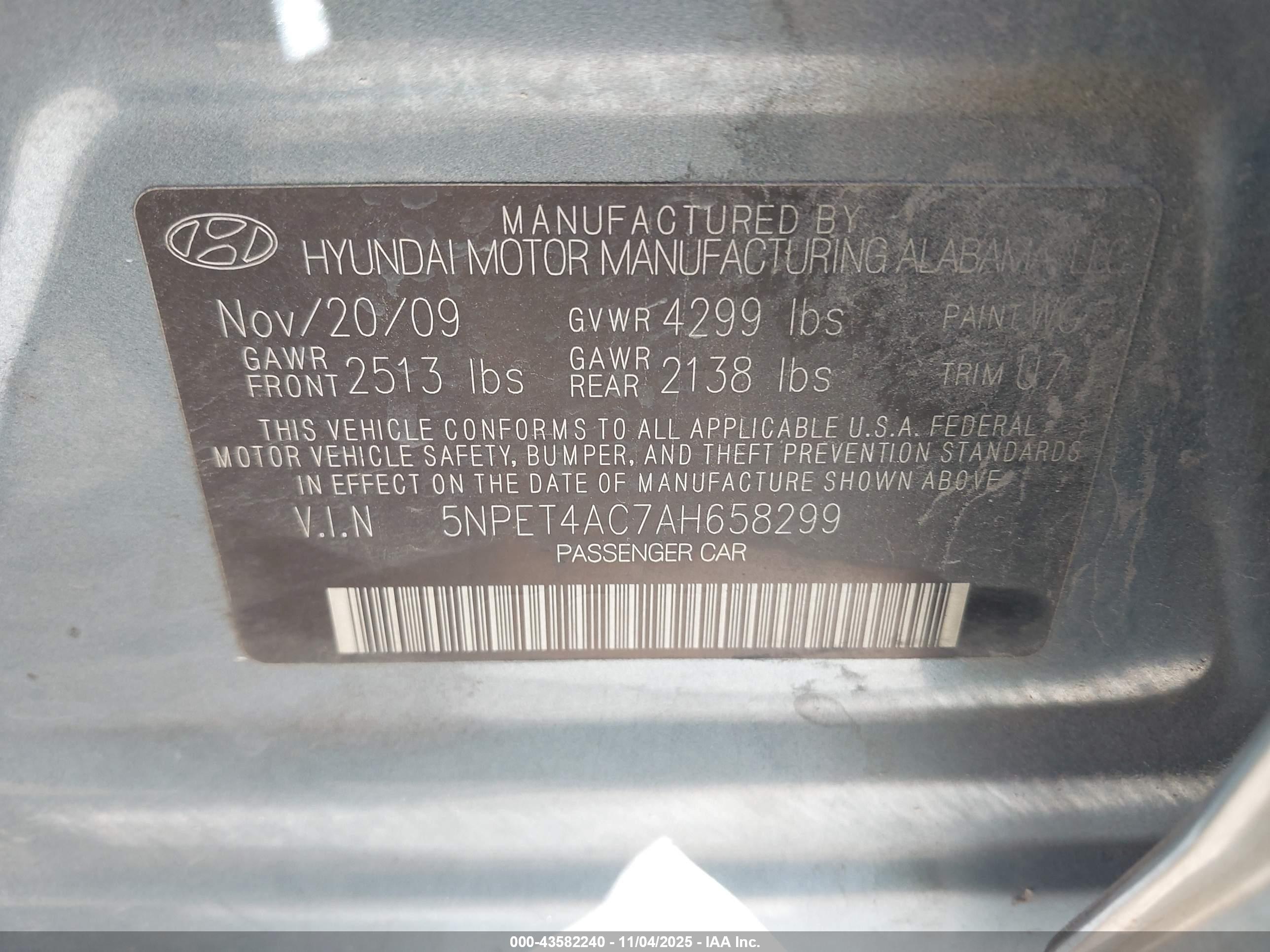 HYUNDAI SONATA image 9
