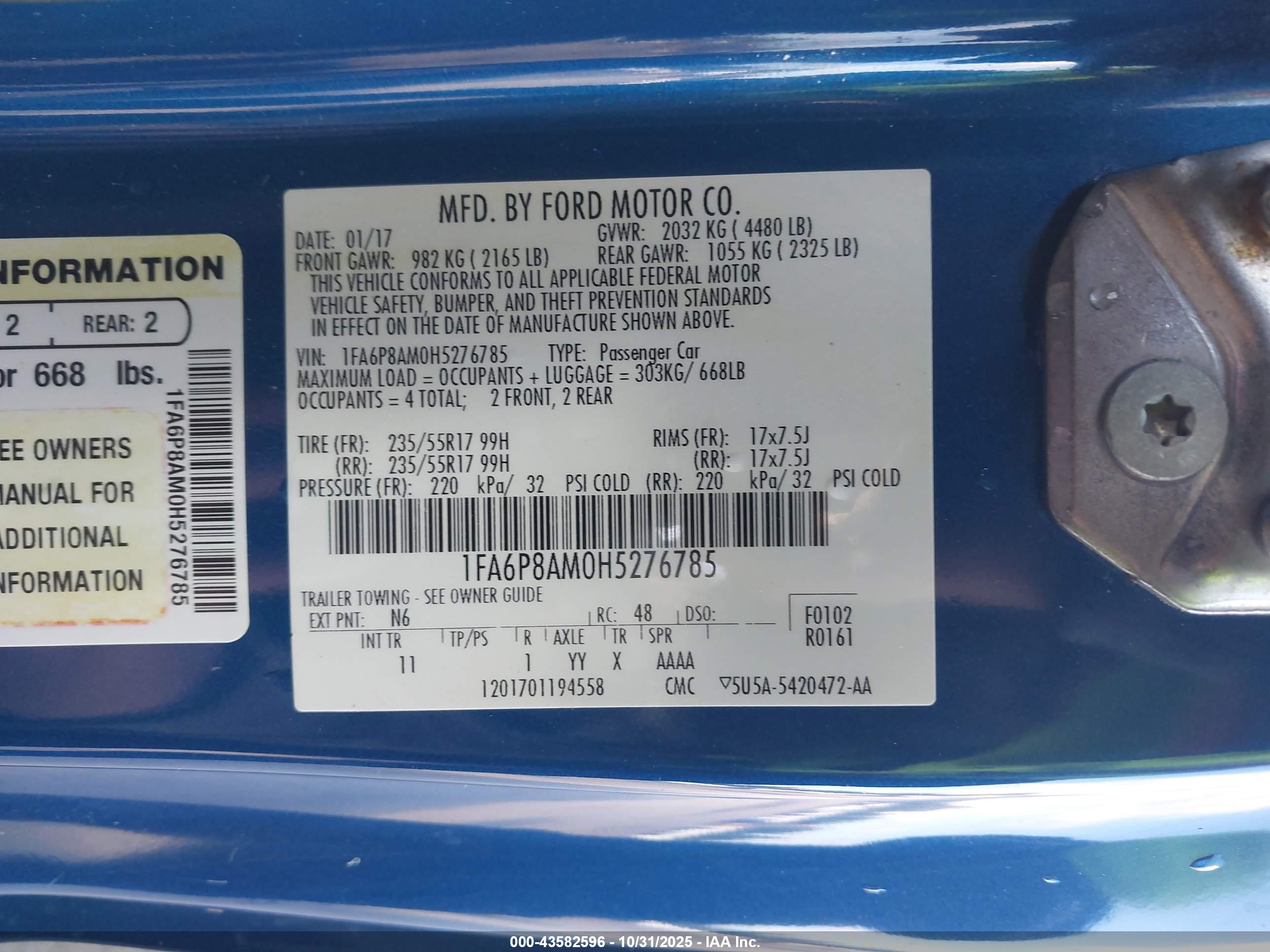 FORD MUSTANG image 9