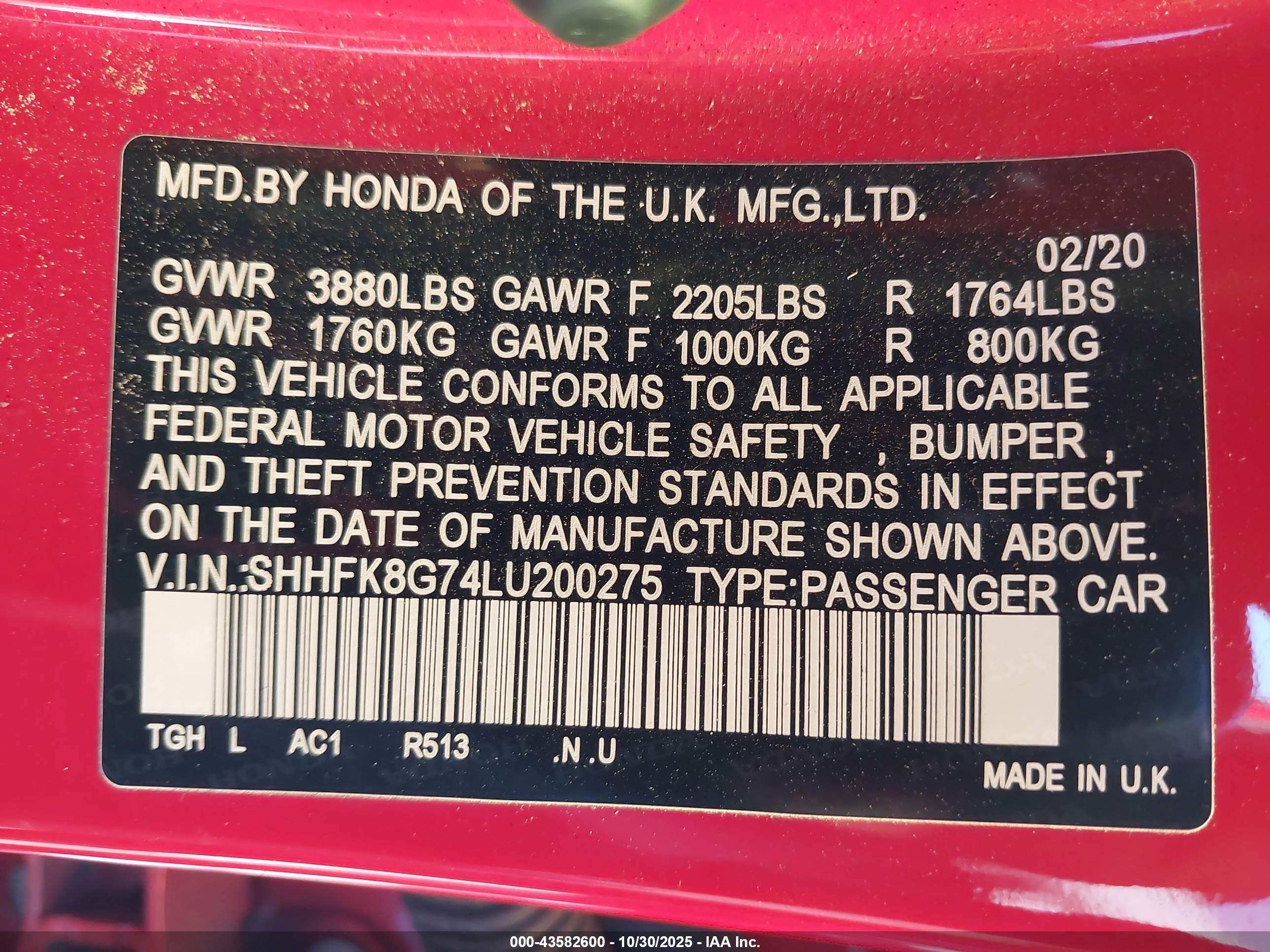 HONDA CIVIC image 9