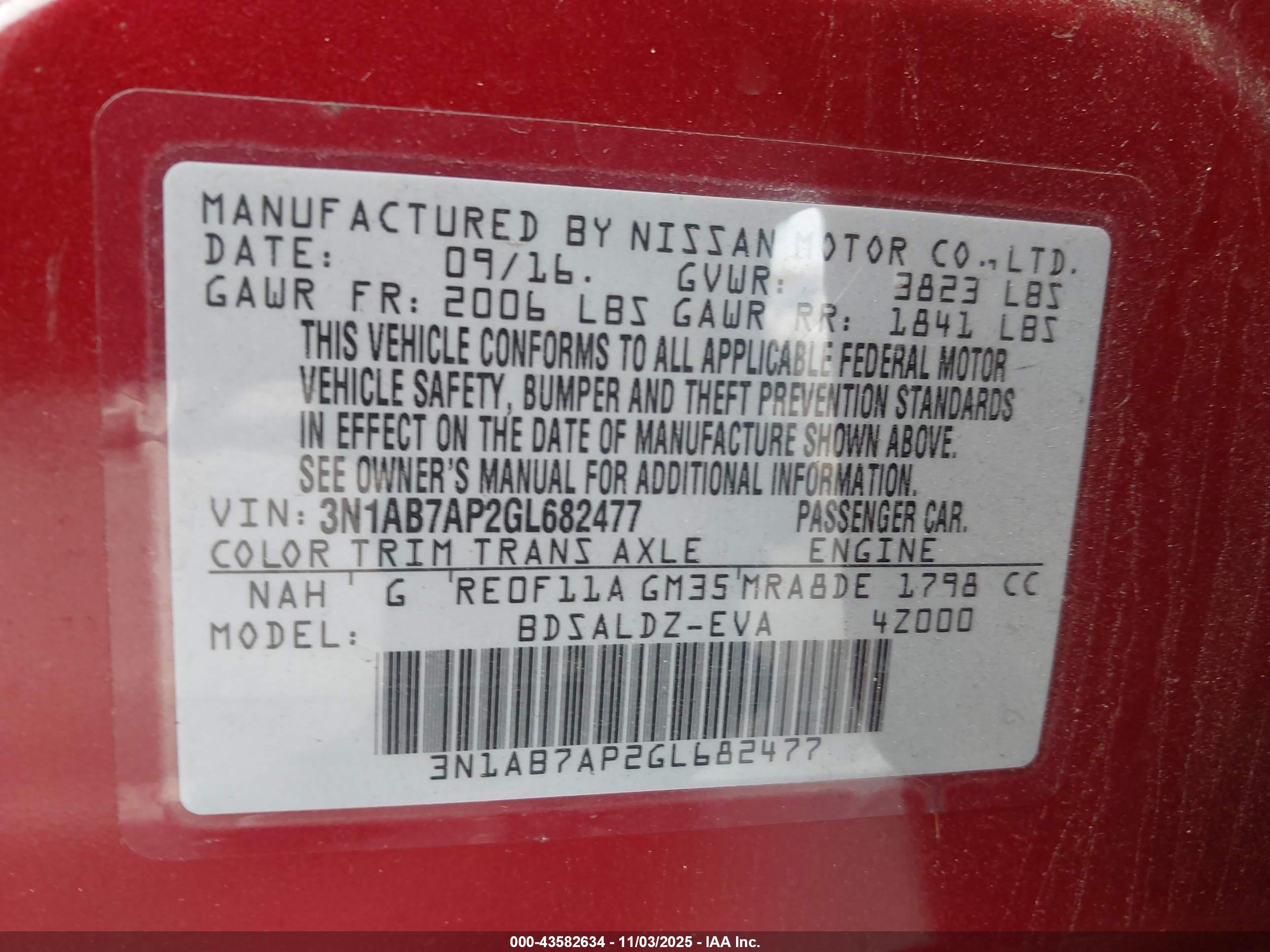 NISSAN SENTRA image 9