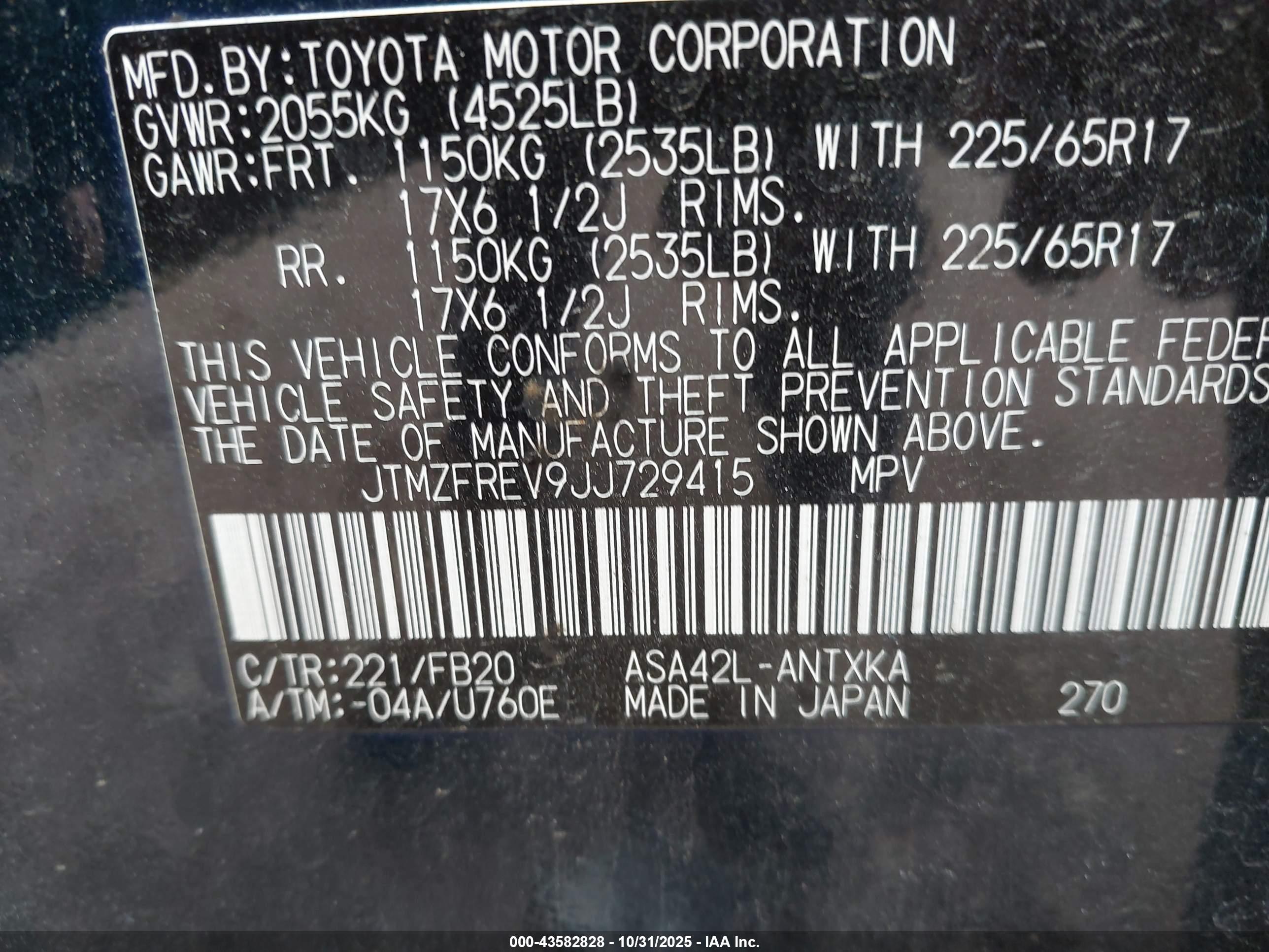 TOYOTA RAV4 image 9
