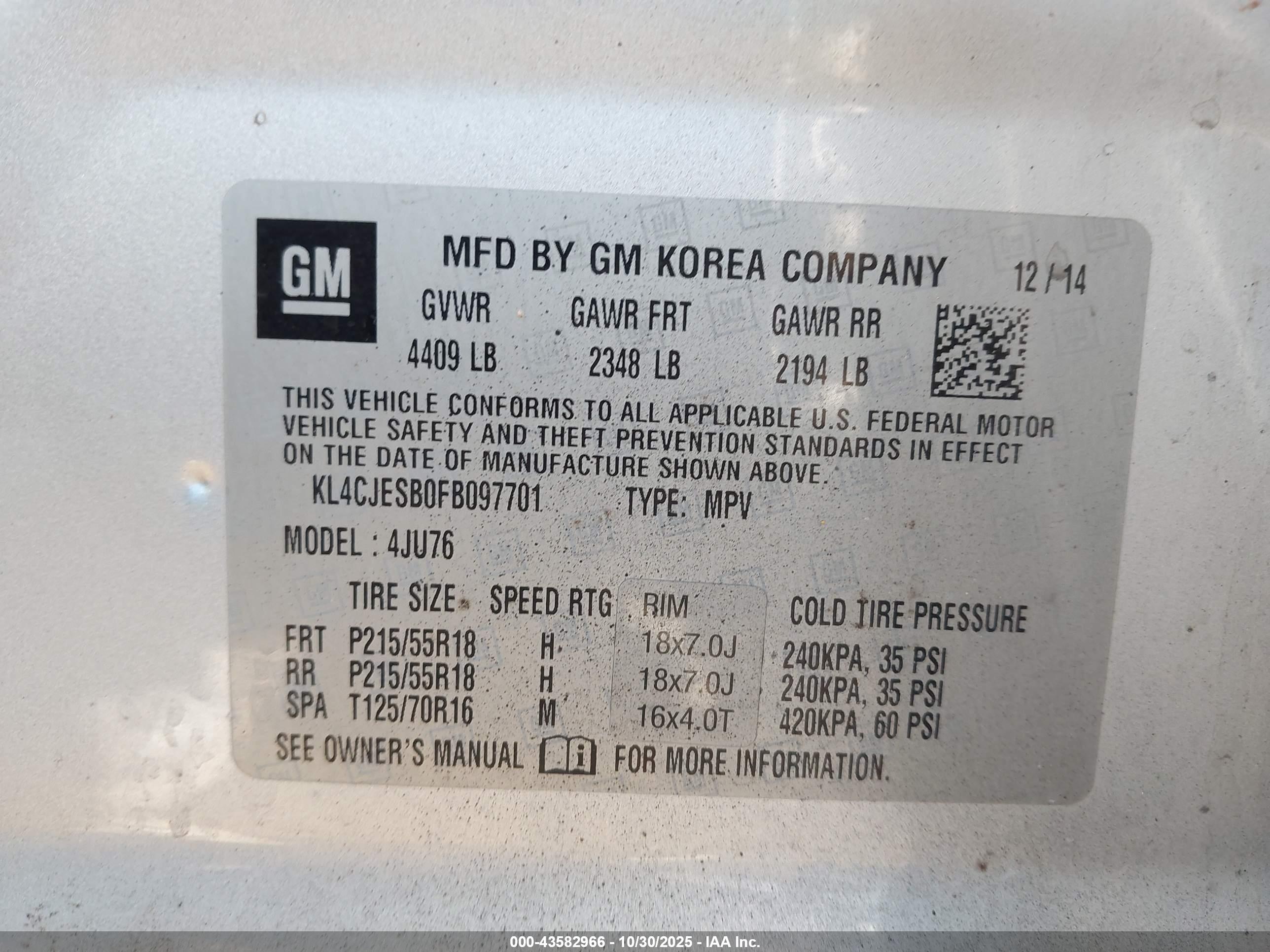 BUICK ENCORE image 9