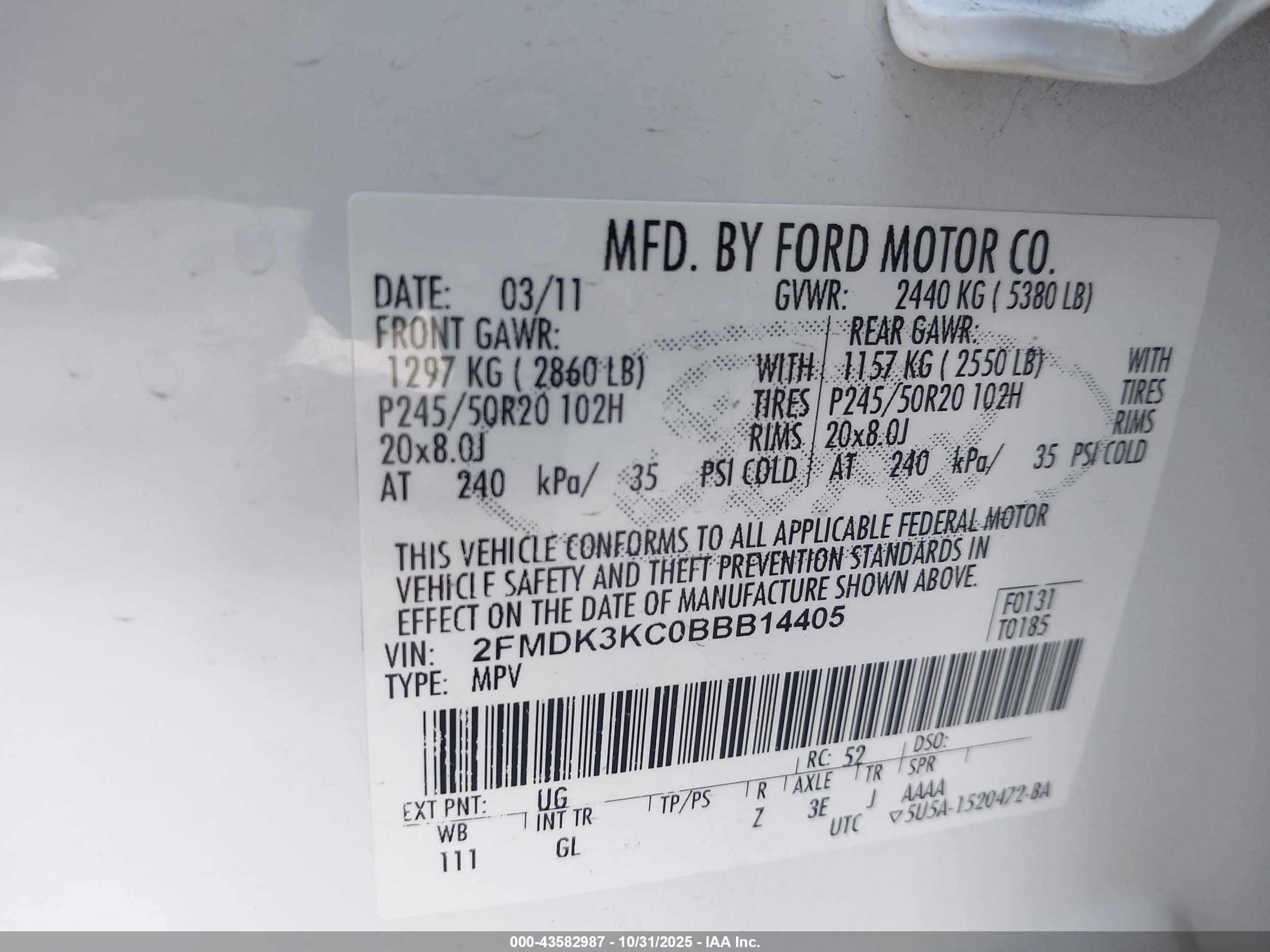 FORD EDGE image 9