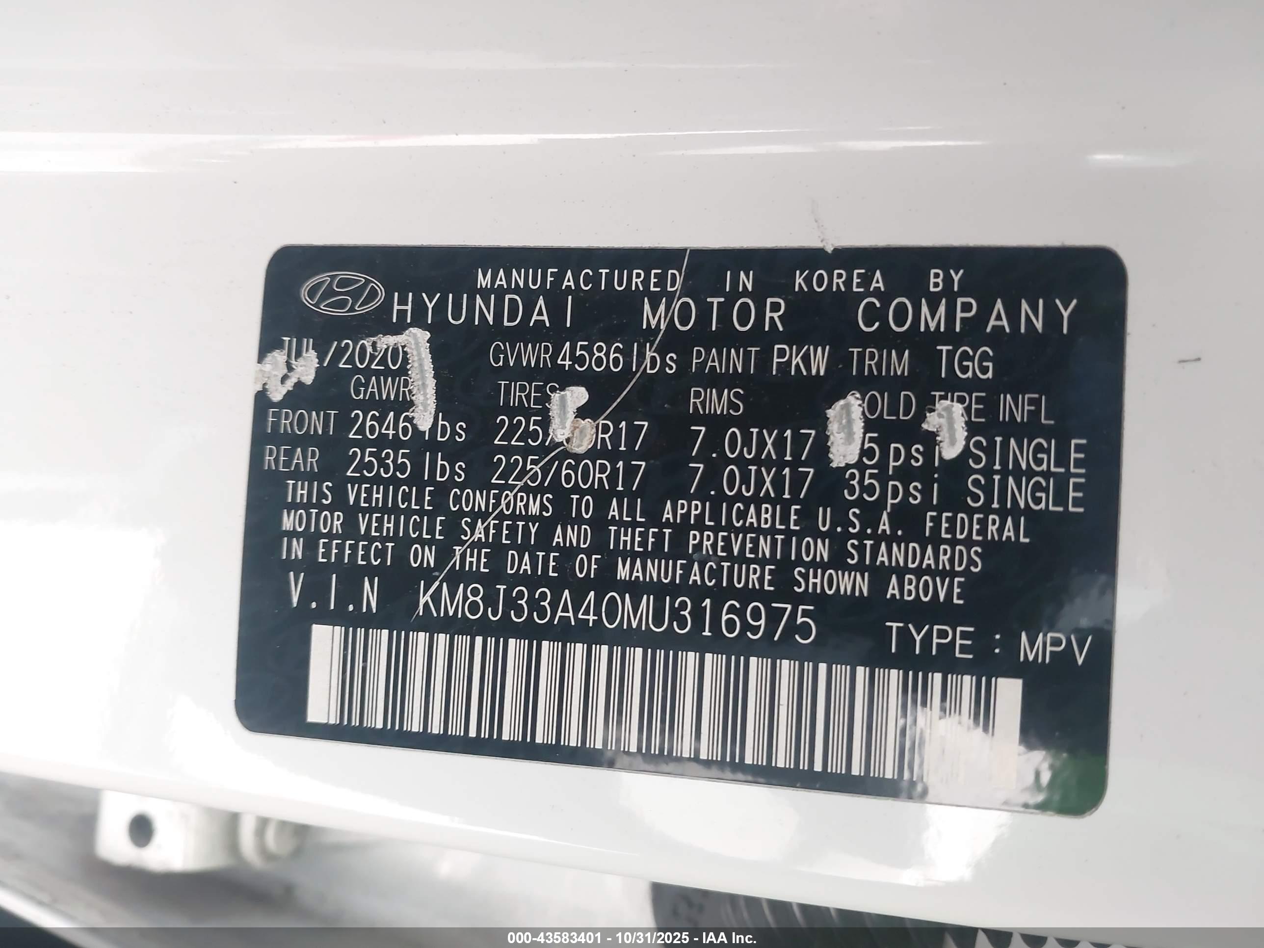 HYUNDAI TUCSON image 9