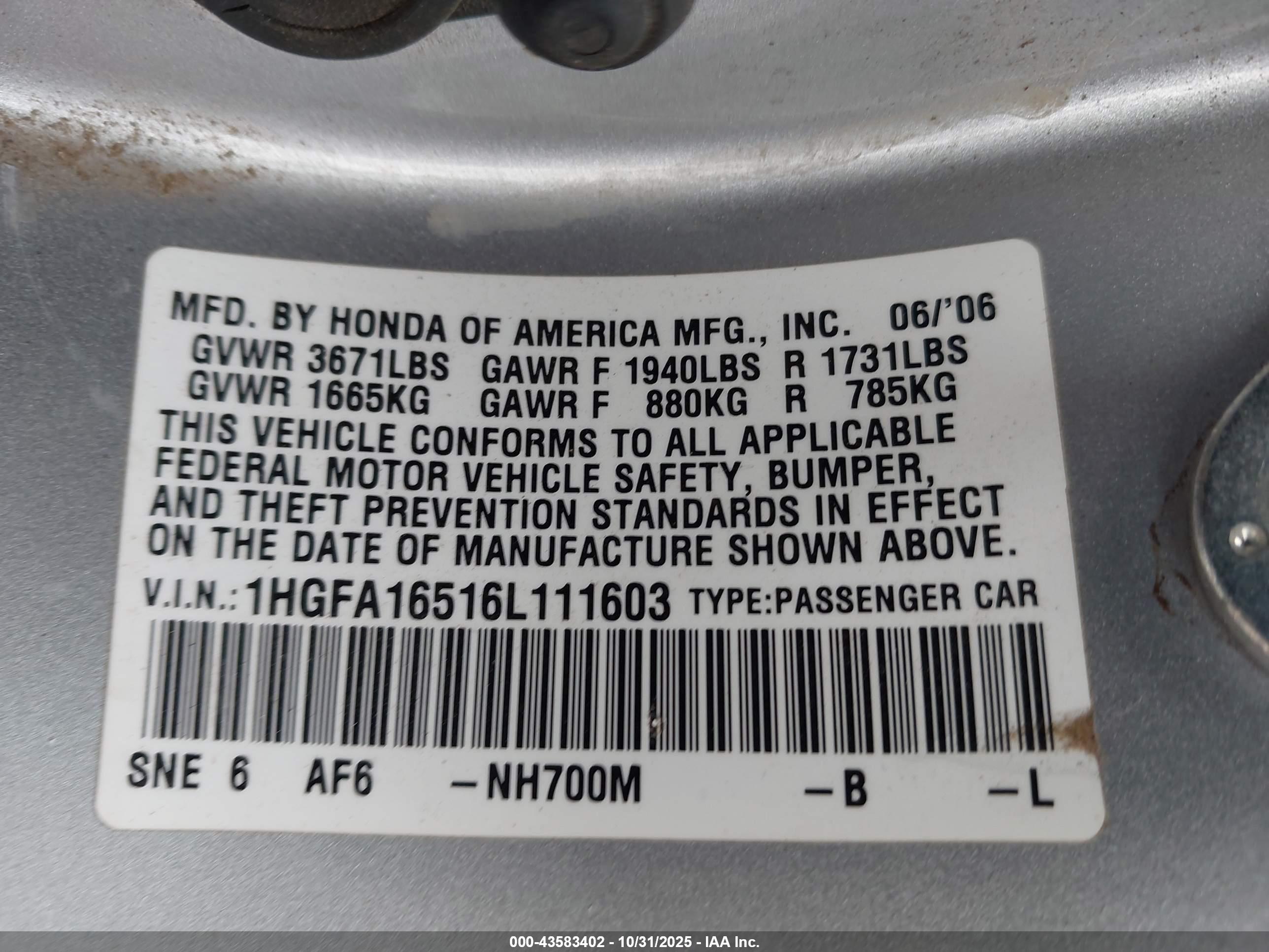 HONDA CIVIC image 9